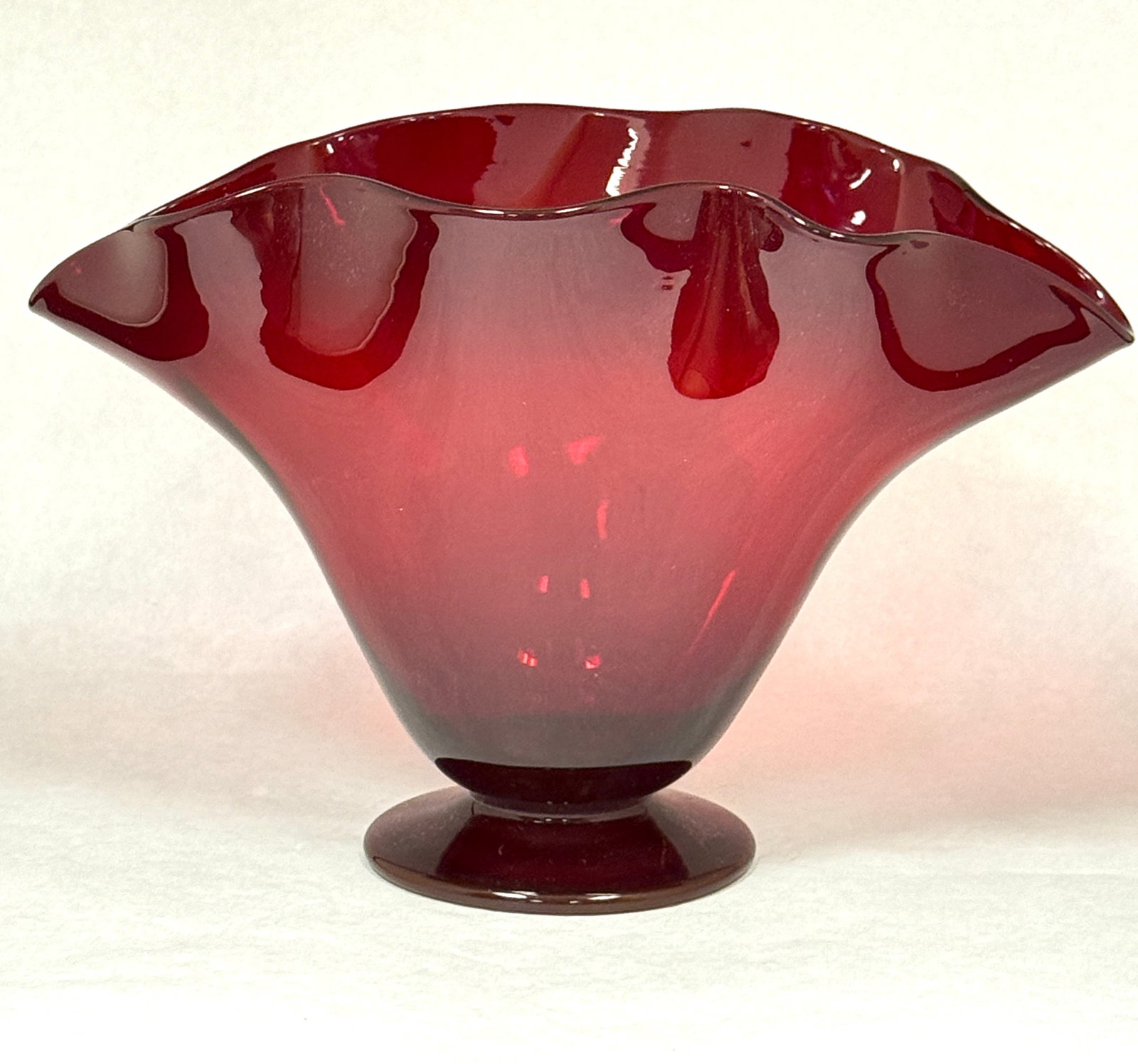 Steuben Selenium Red Vase - 4