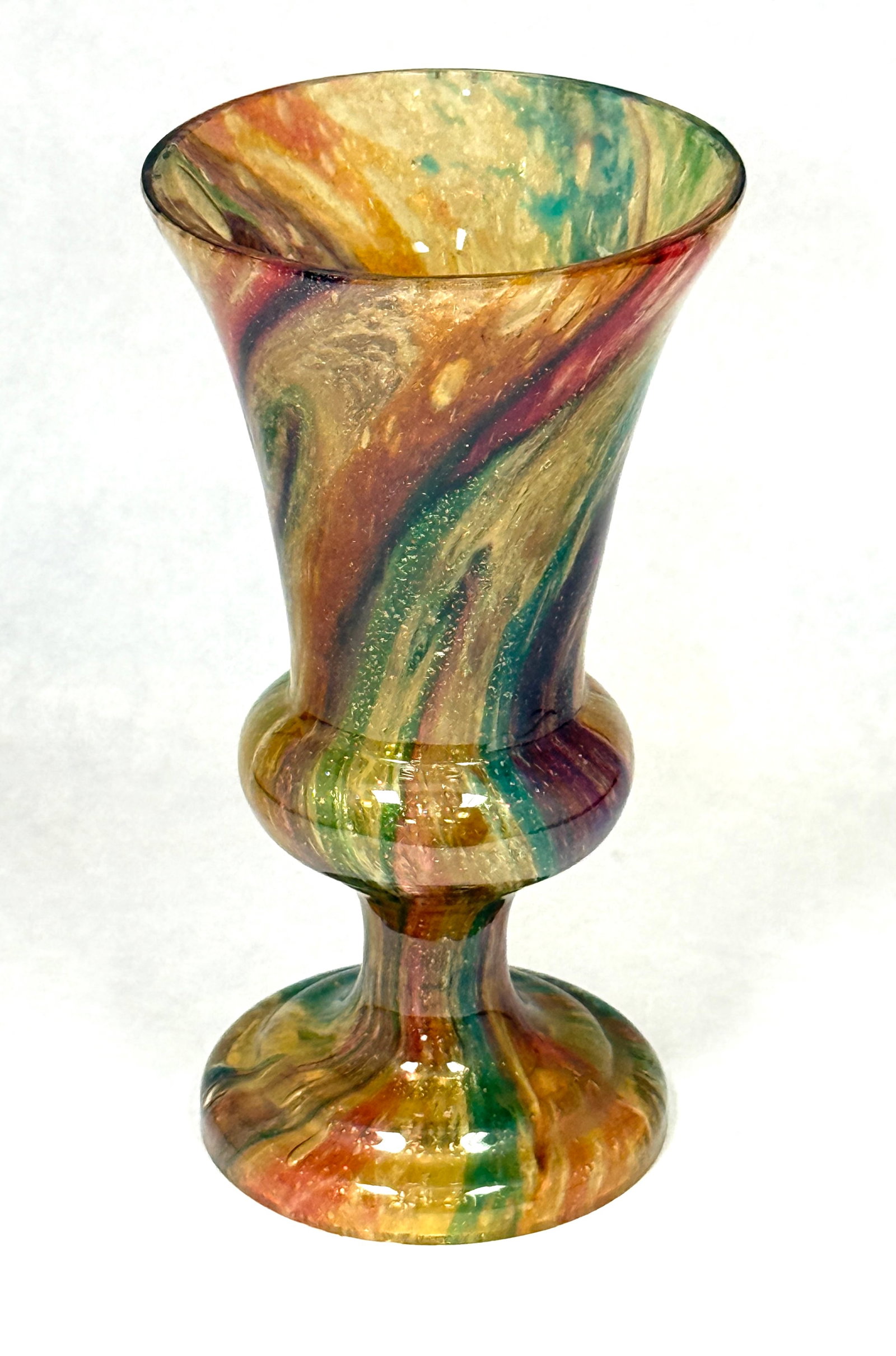 Steuben Moss Agate Piece - 2