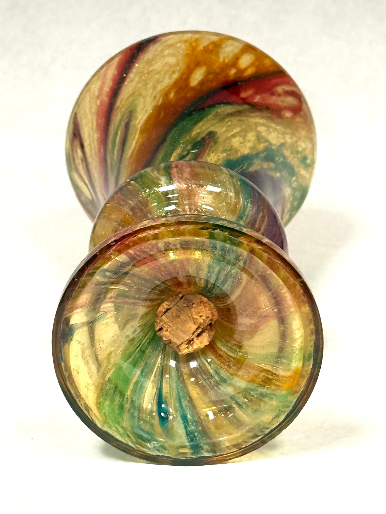 Steuben Moss Agate Piece - 3