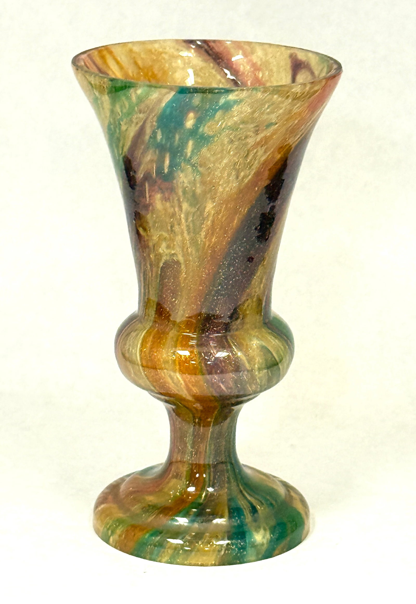 Steuben Moss Agate Piece - 4