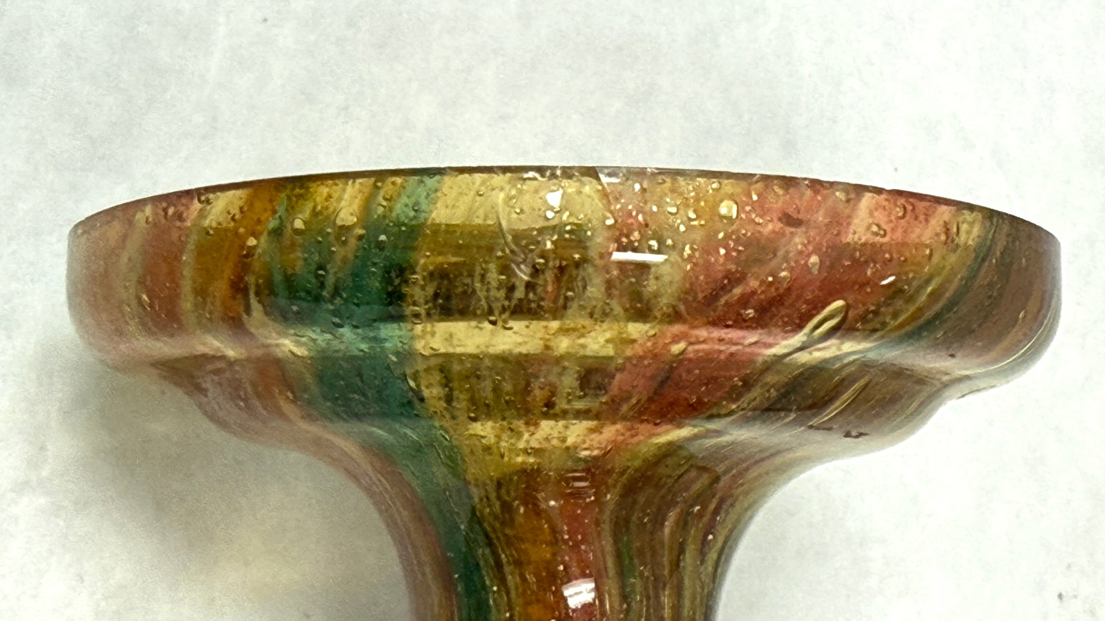 Steuben Moss Agate Piece - 5