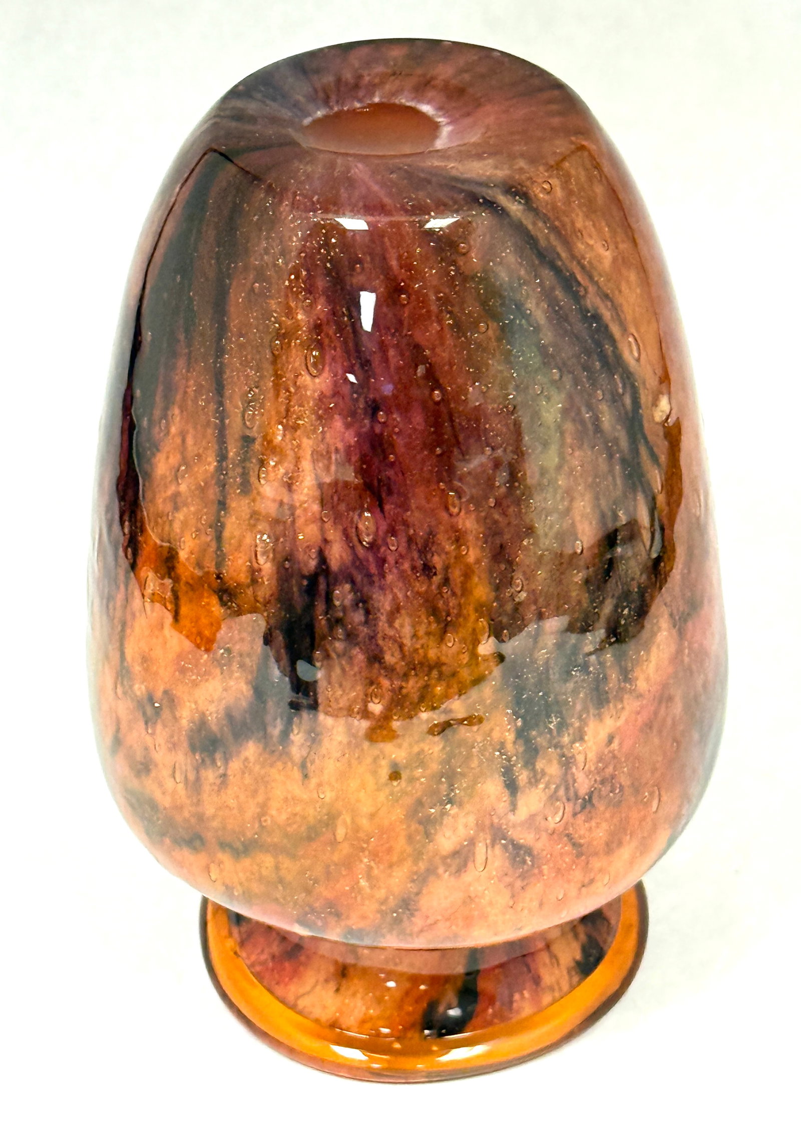 Steuben Moss Agate Vase - 3