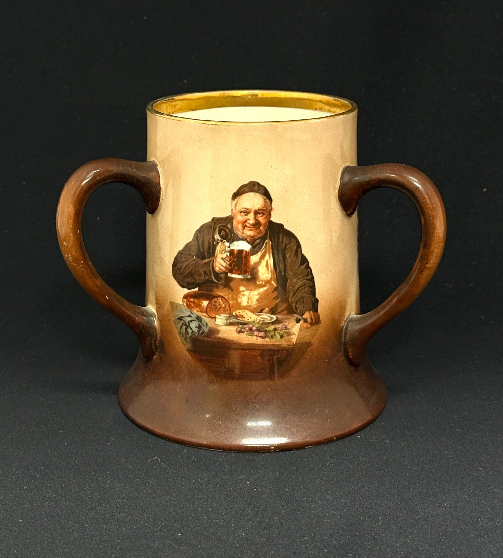 Rare Porcelain Loving Cup (1 of 3)