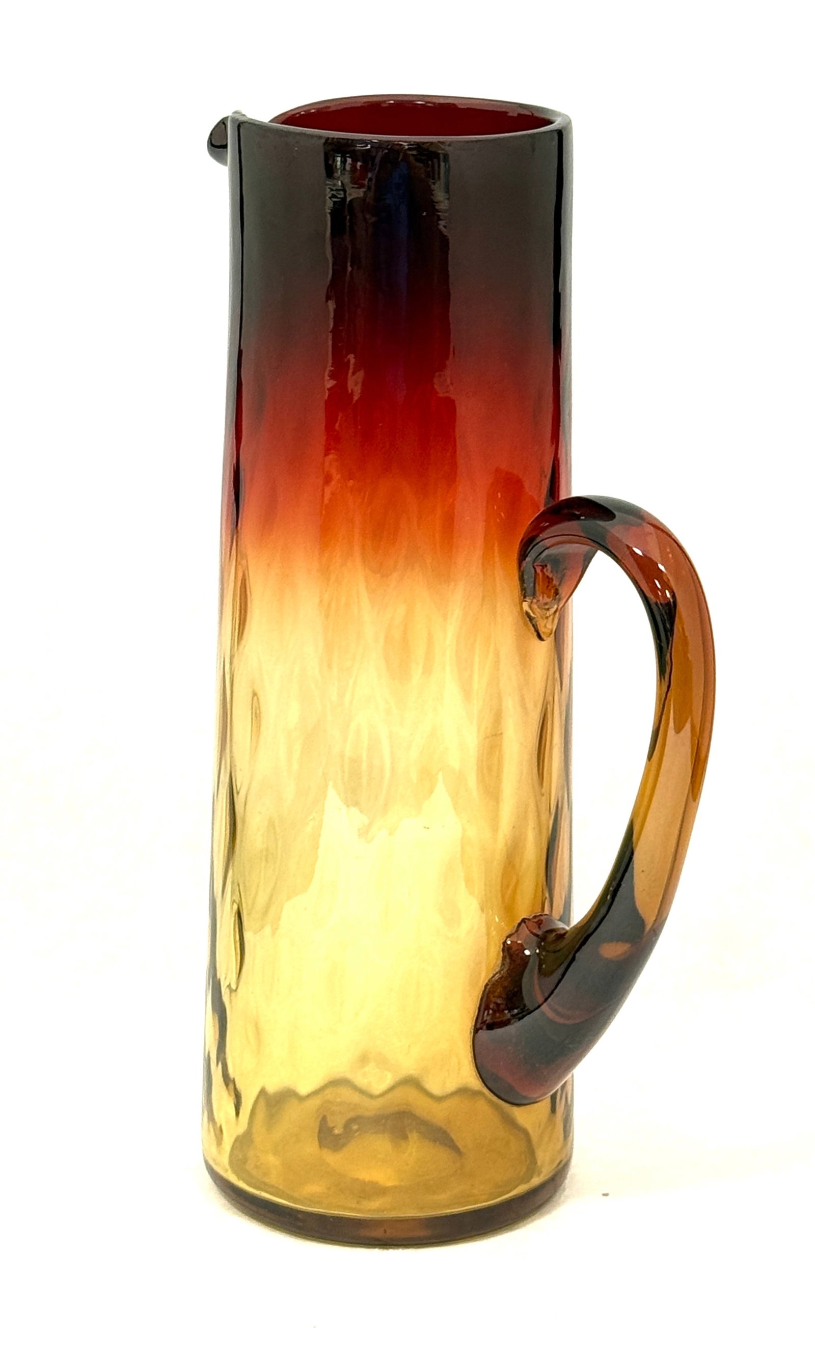 Libbey Amberina Tankard (1 of 3)