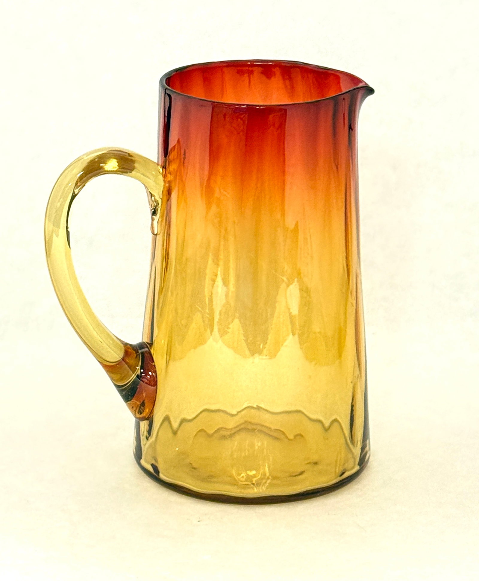Small Amberina Tankard Pitcher (1 of 3)