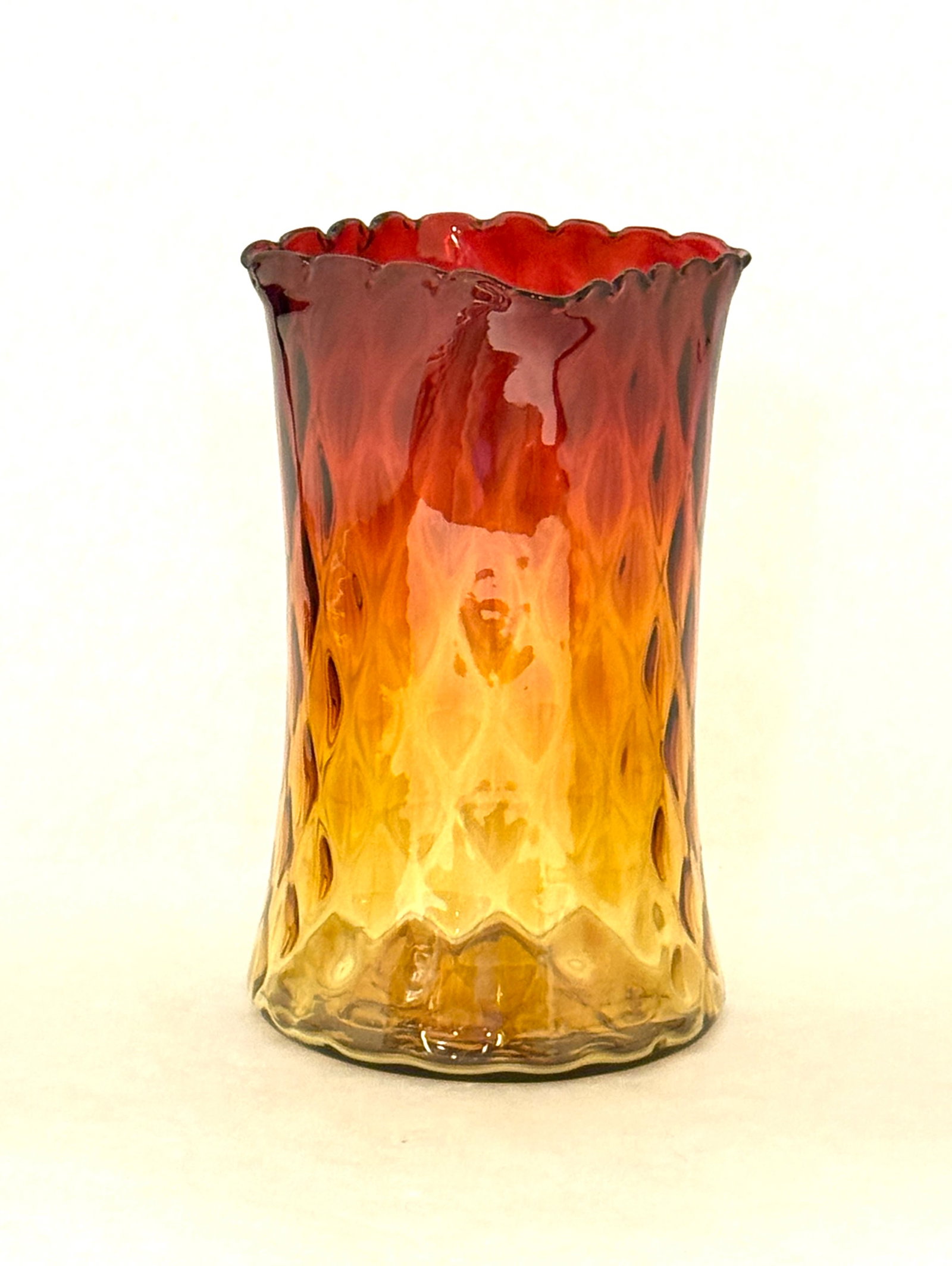 Amberina Celery Vase (1 of 3)