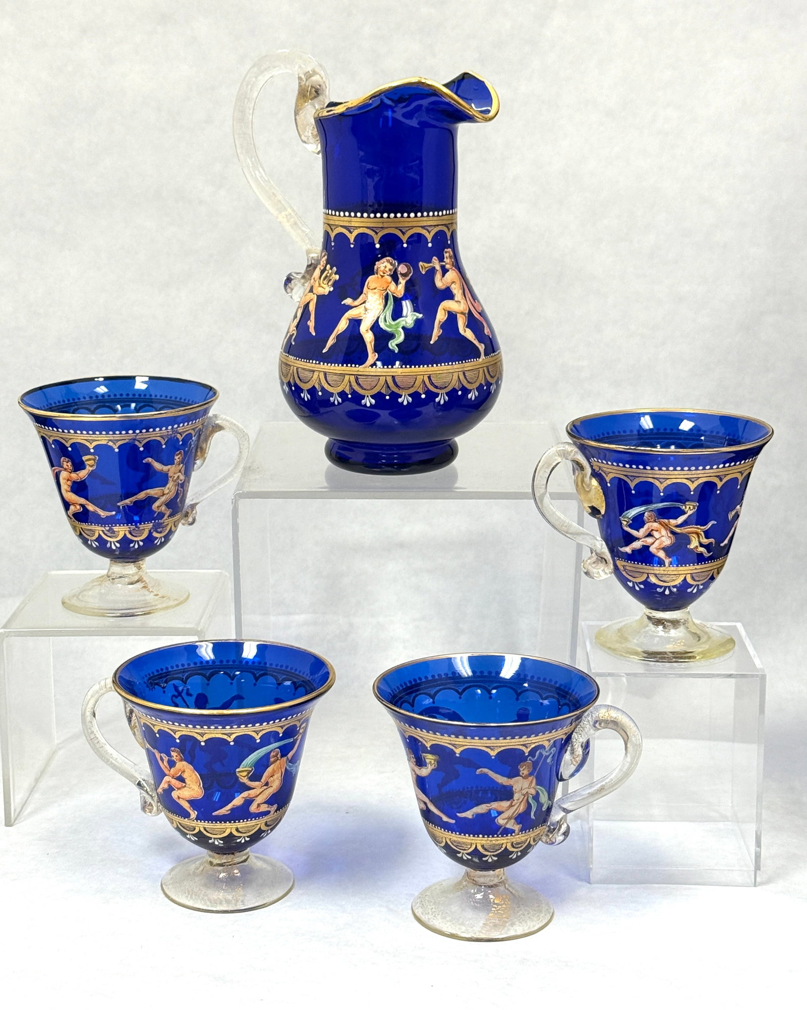 Salvietti Small Pitcher with 4 Cups (1 of 2)