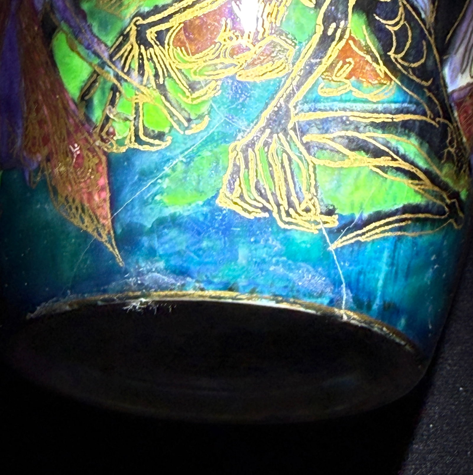 Fairyland Lustre Candlemas Vase - 7