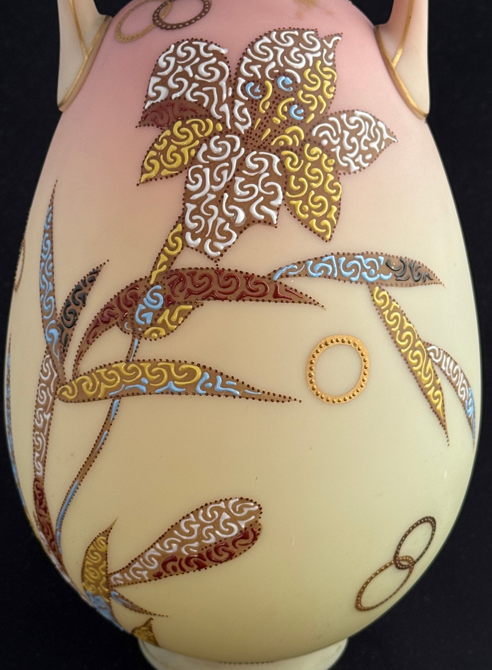 2 Handled Burmese Vase - 2