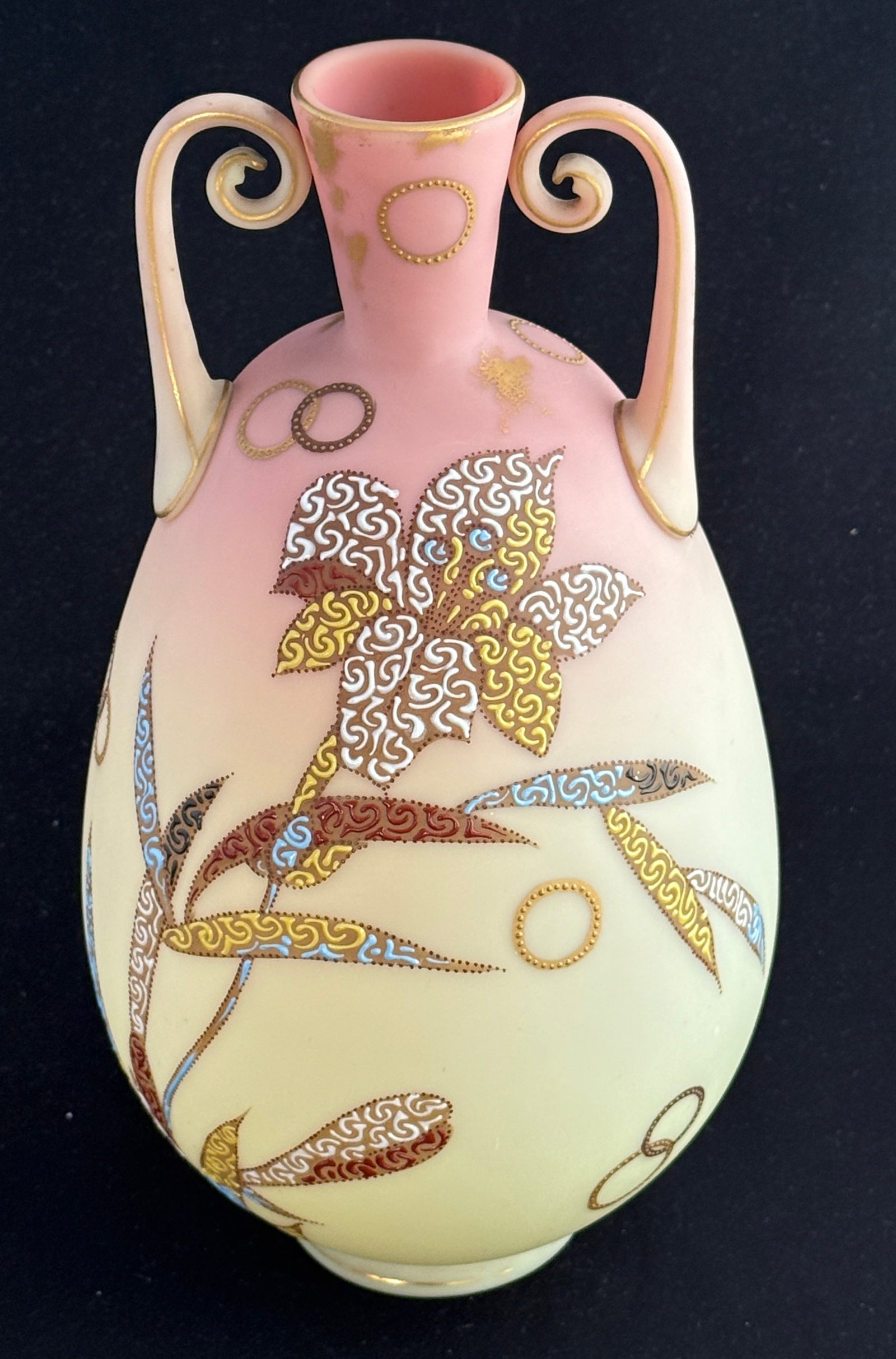 2 Handled Burmese Vase - 3