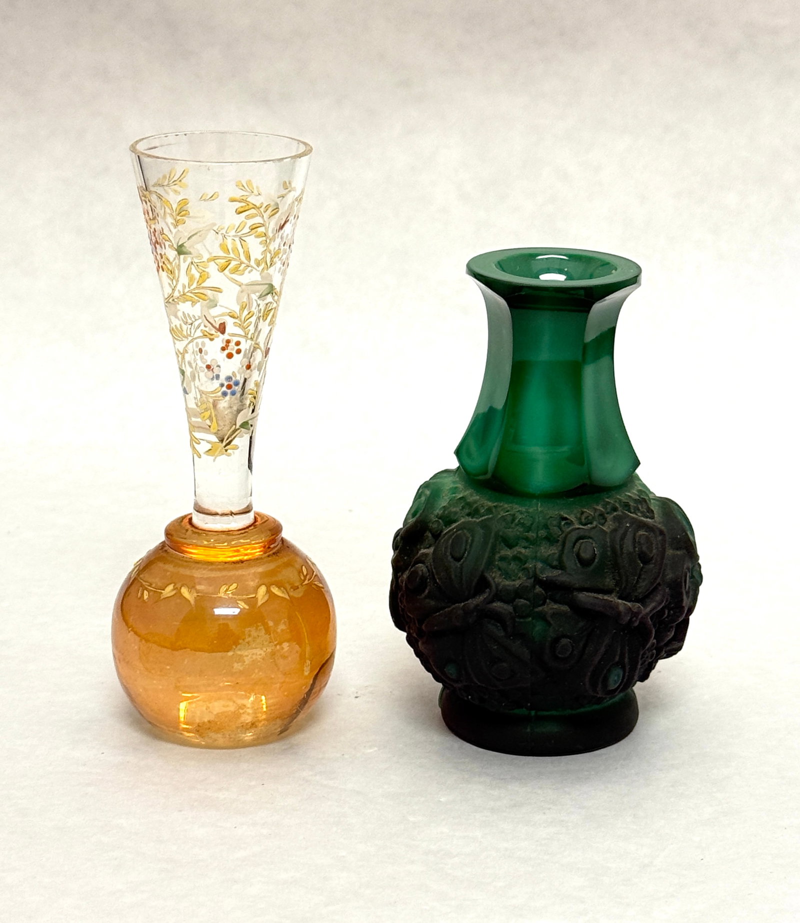 8 Glass Items - 2