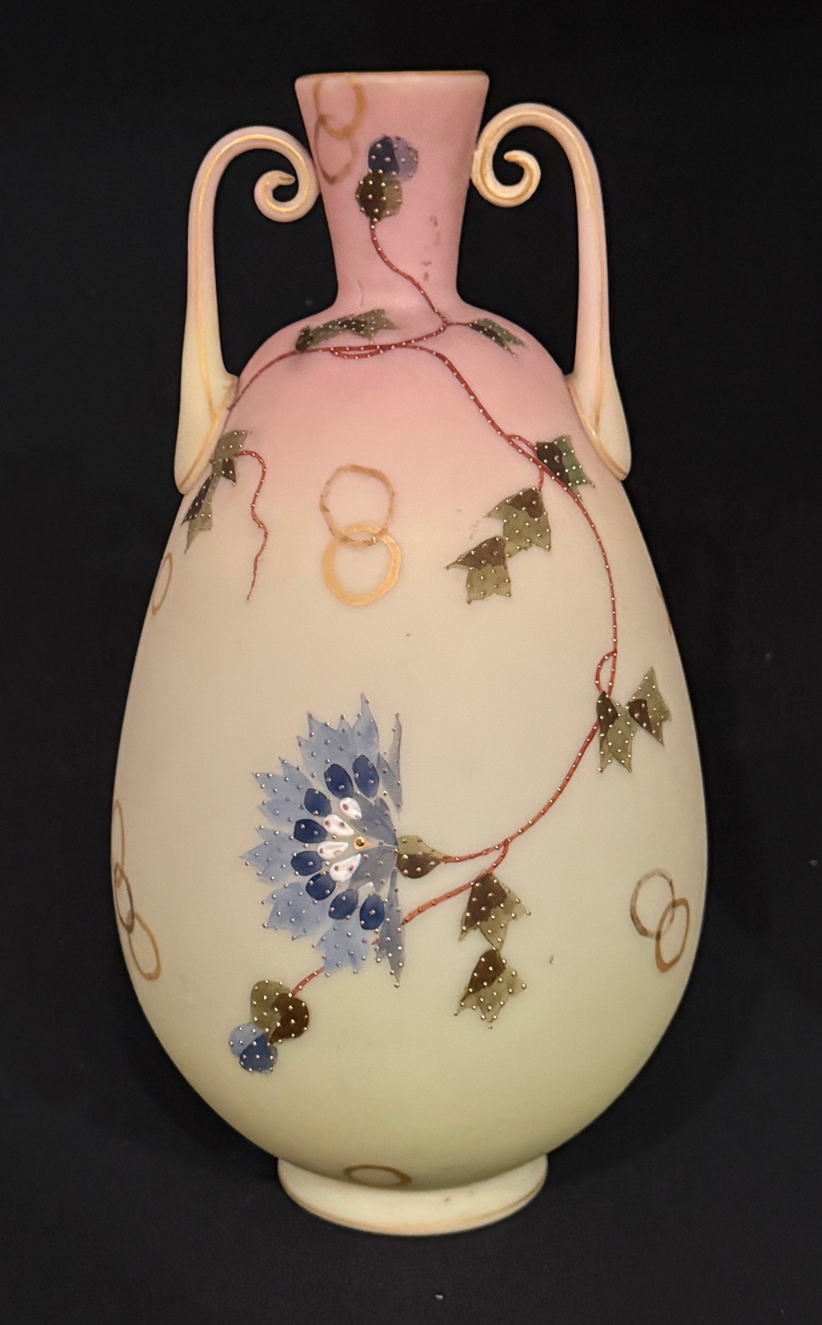Mt. Washington Two Handle Vase - 3