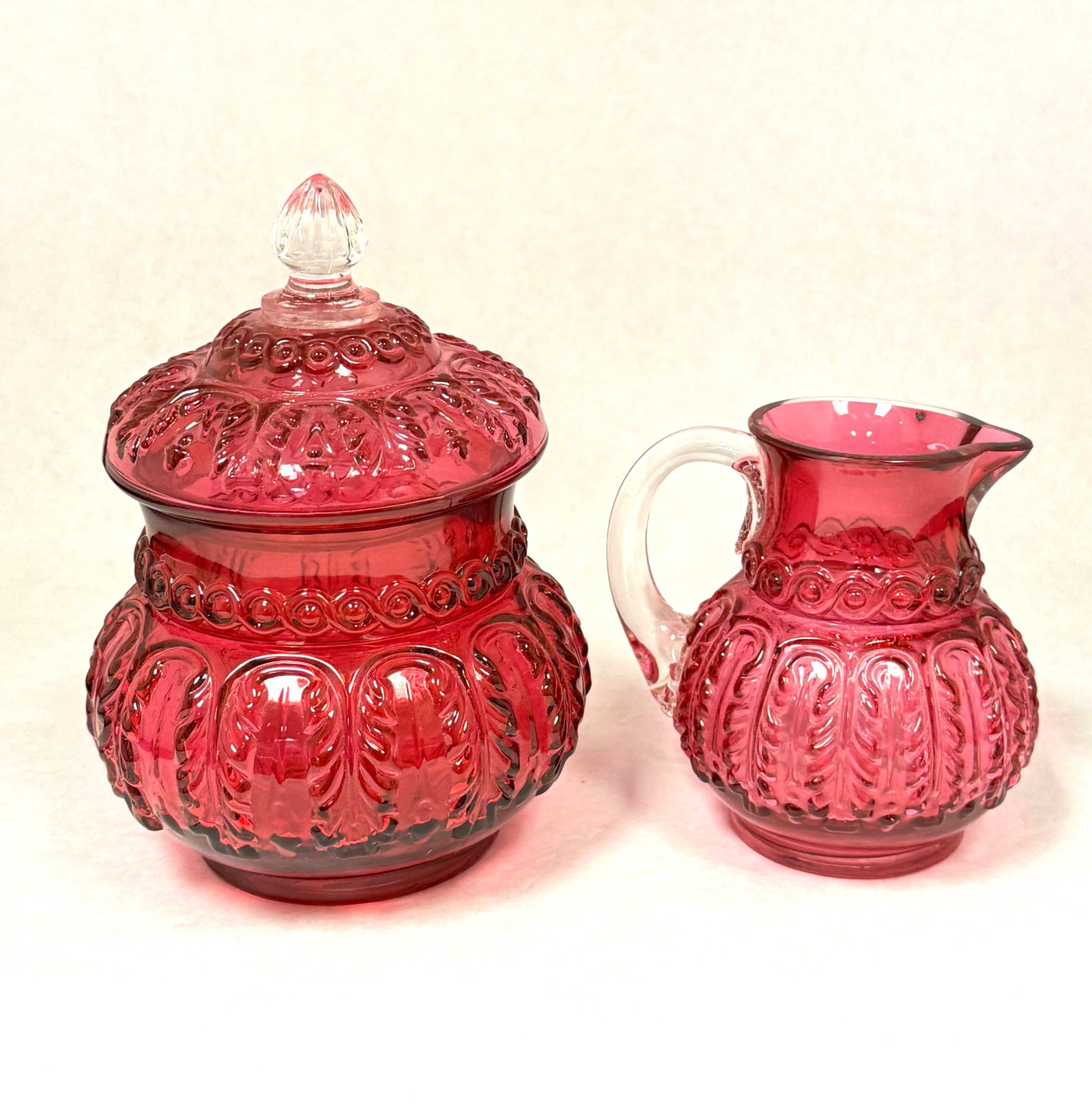 4 Cranberry Leaf Umbrella Items - 2