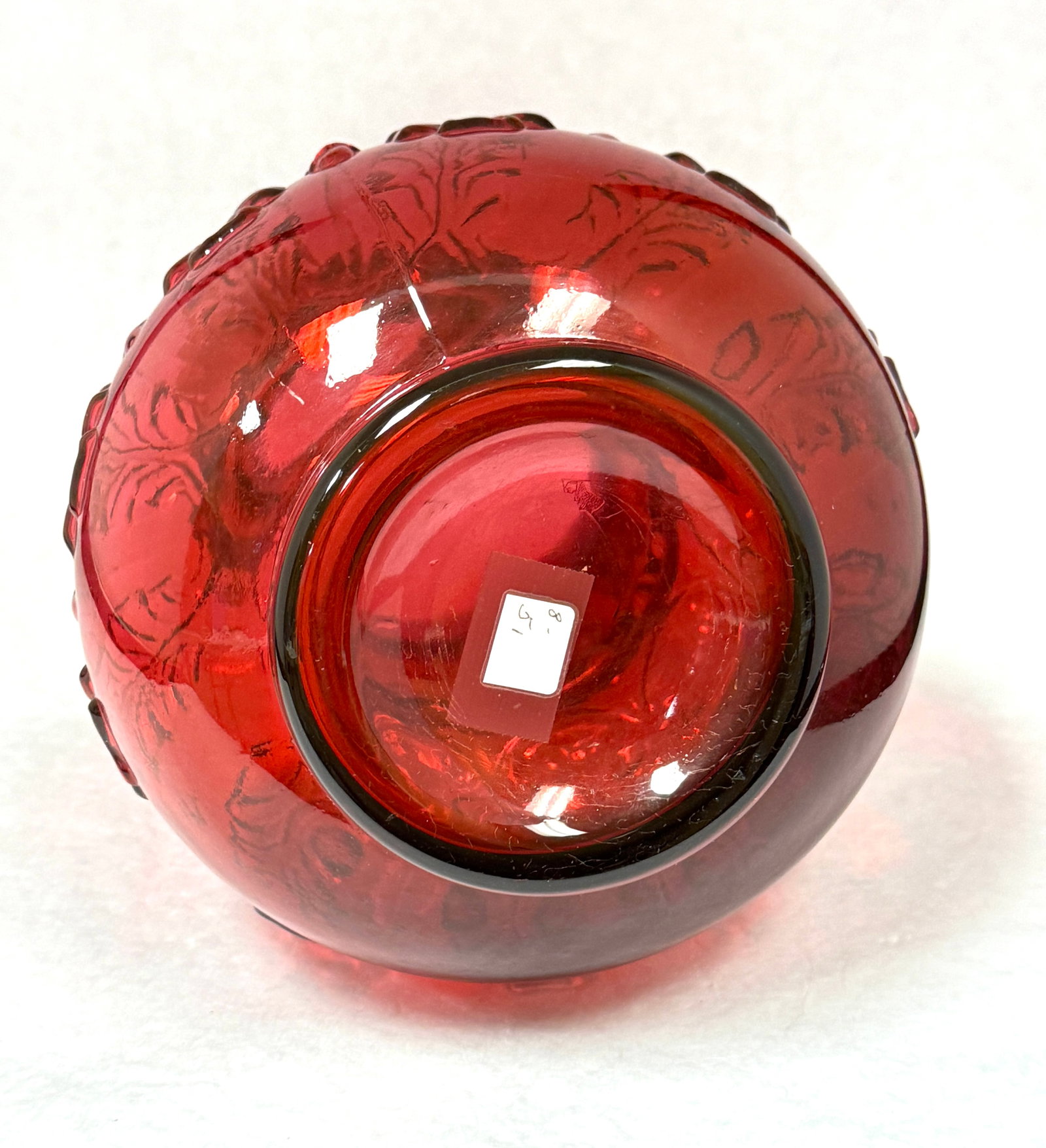 Cranberry Leaf Umbrella Pitcher - 3