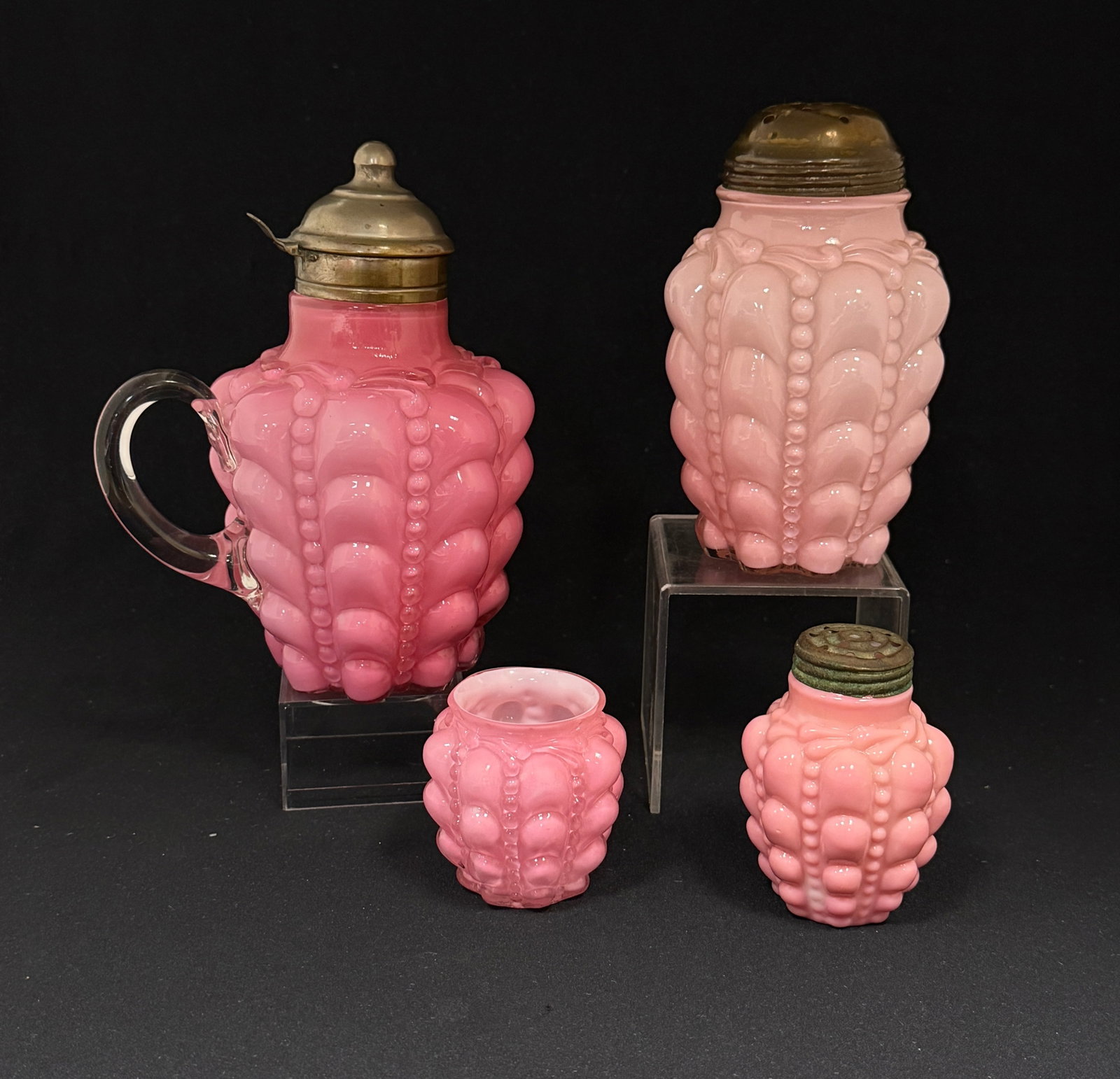 4 Guttate Pink Items (1 of 5)