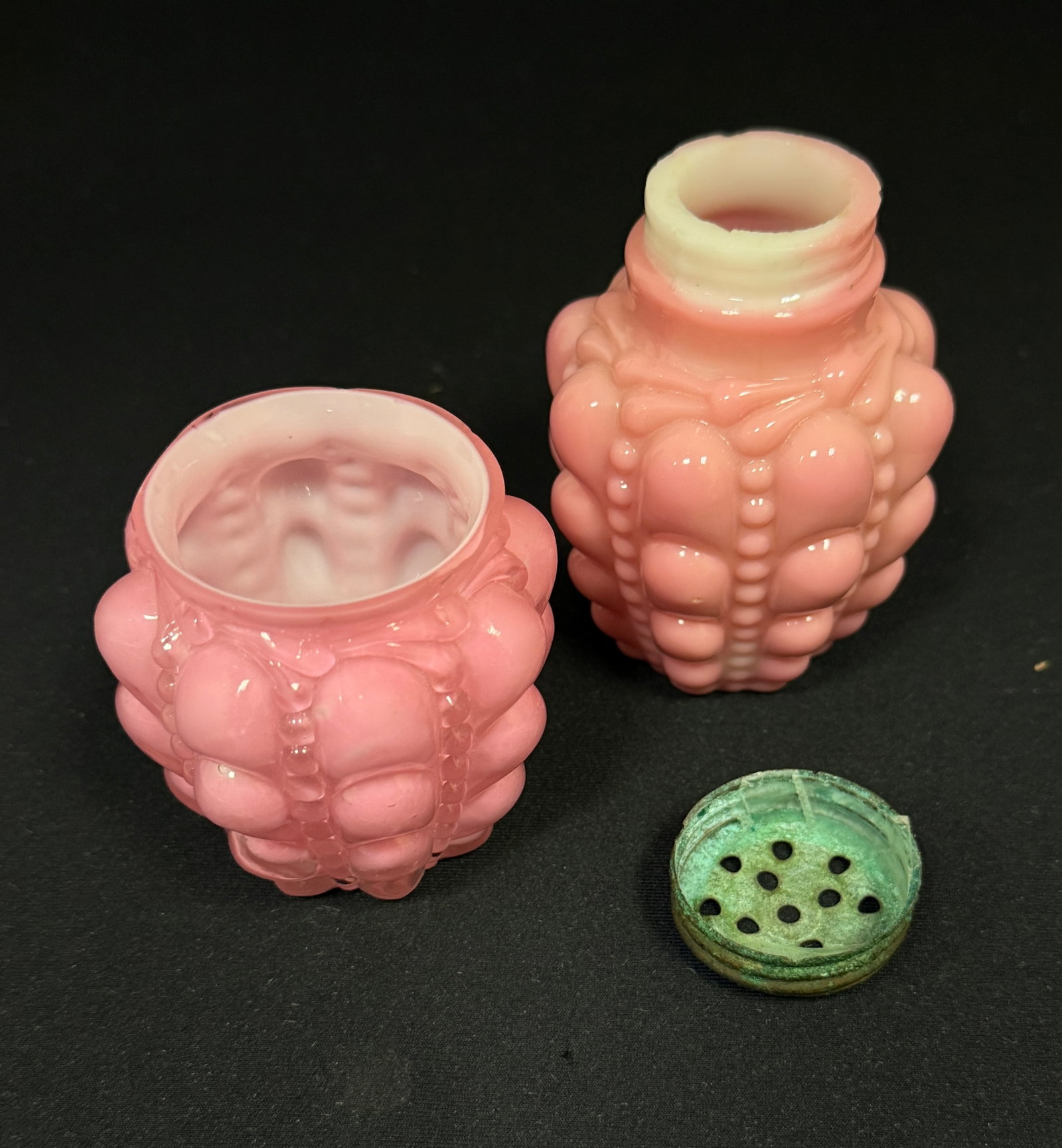 4 Guttate Pink Items - 2