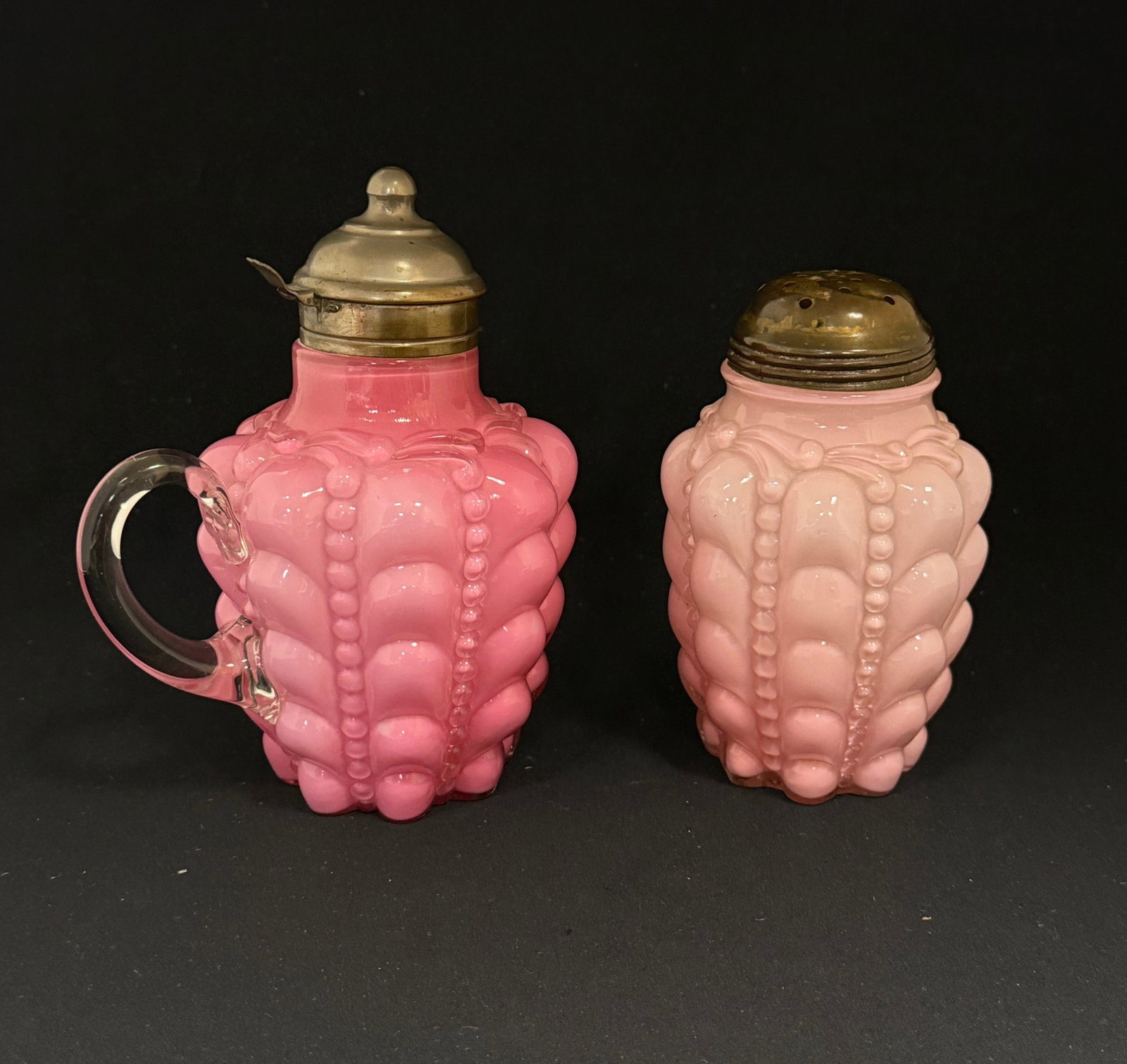 4 Guttate Pink Items - 3