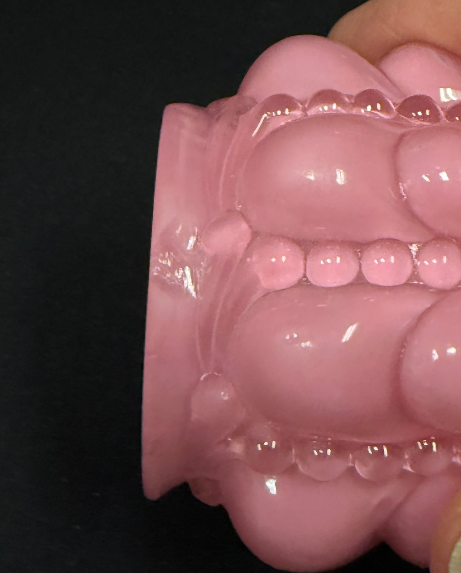 4 Guttate Pink Items - 5