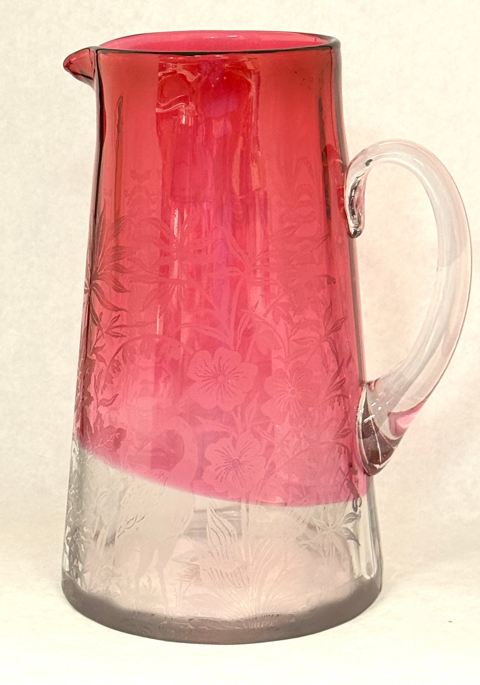 Rubina Ribbed Optic Pitcher - 2