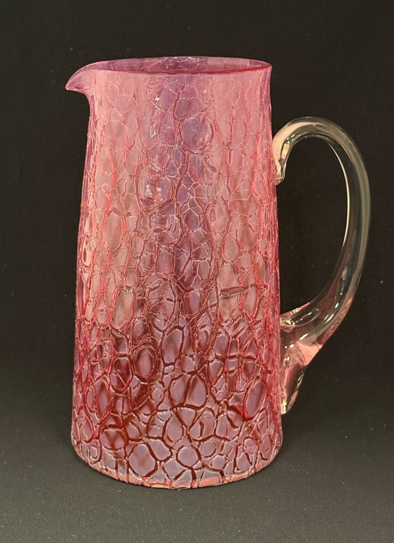 Cranberry Crackle Tankard (1 of 3)