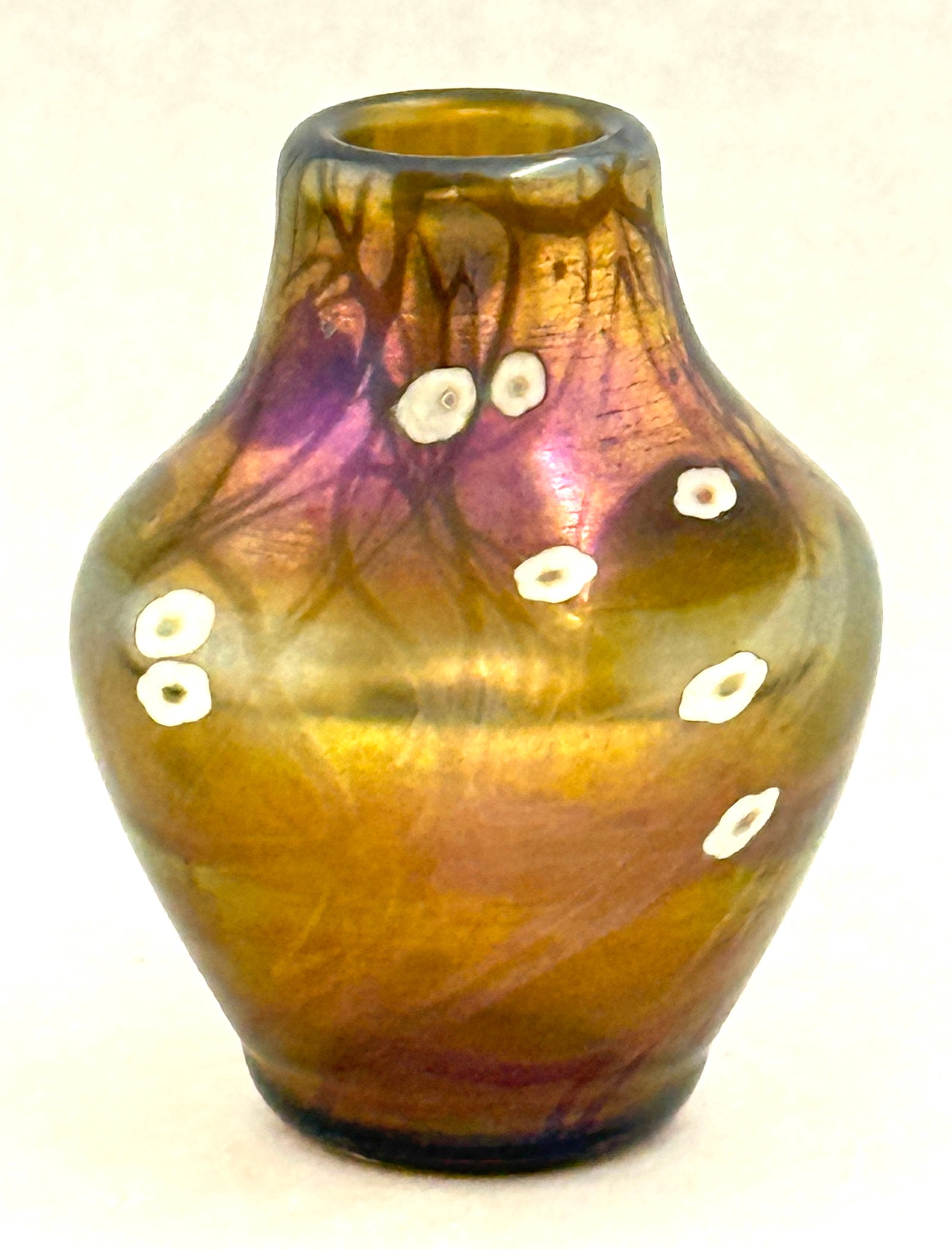 Steuben Gold Aurene Vase (1 of 4)