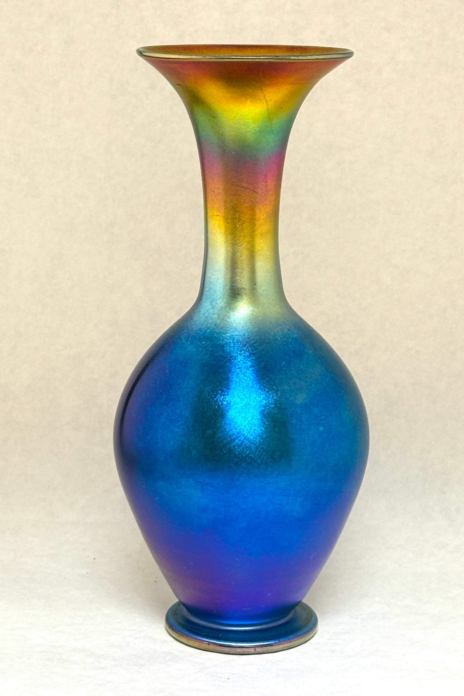 Quezal Art Glass Vase (1 of 4)