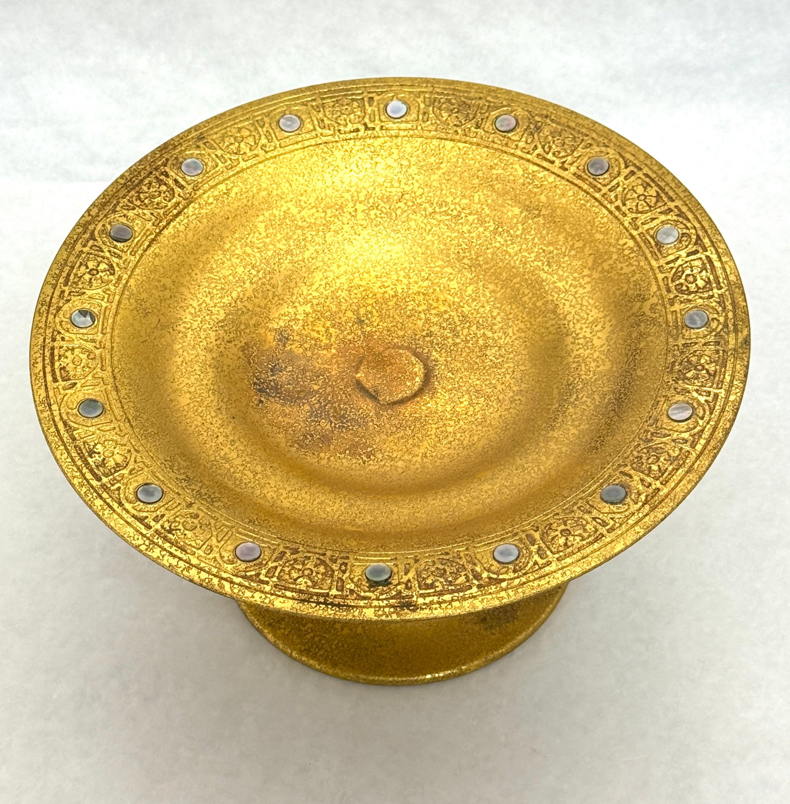 Tiffany Bronze Compote - 2