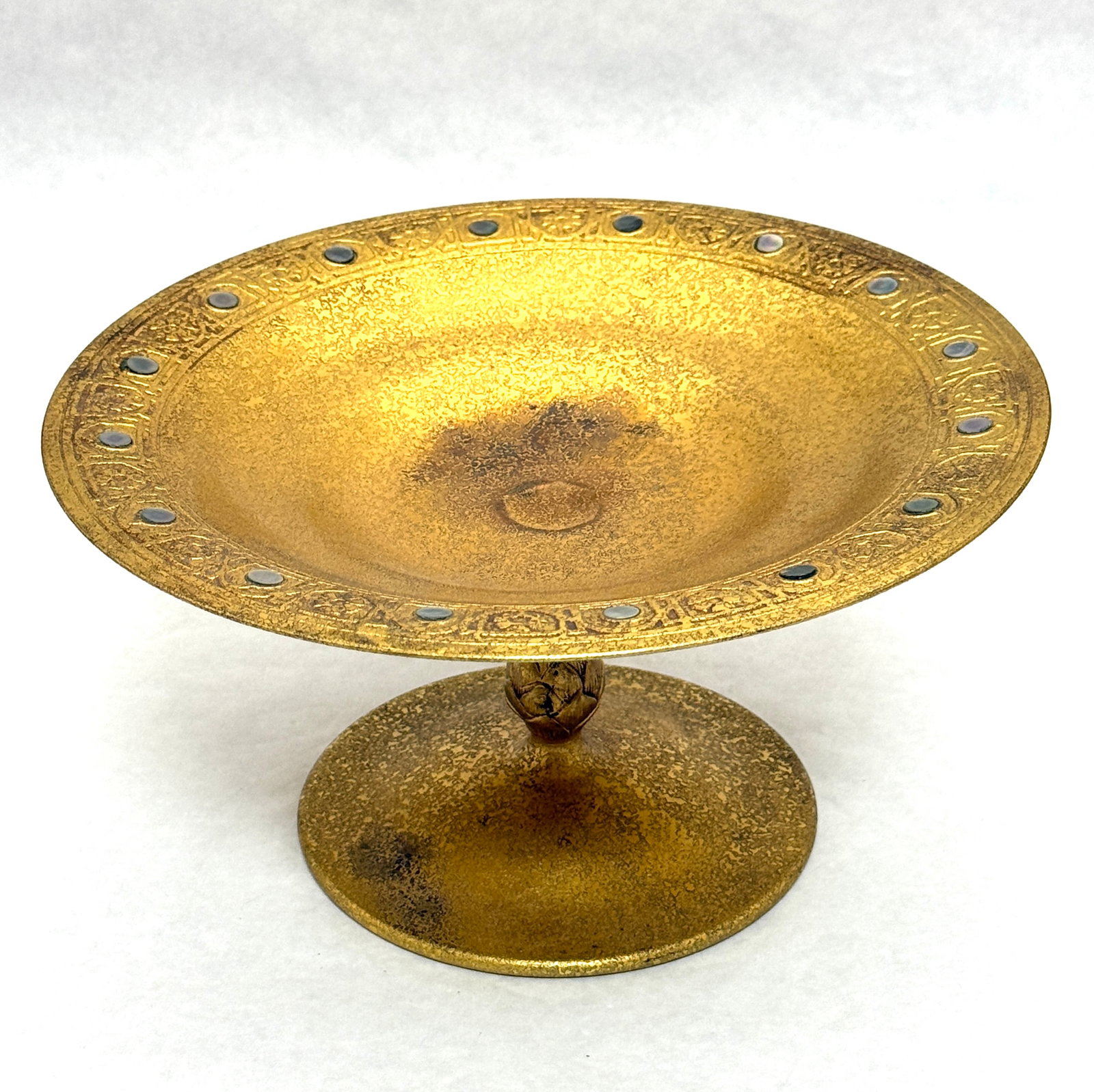 Tiffany Bronze Compote - 4