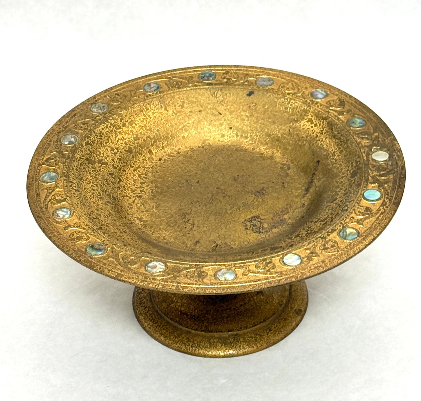 Tiffany Bronze Compote - 2