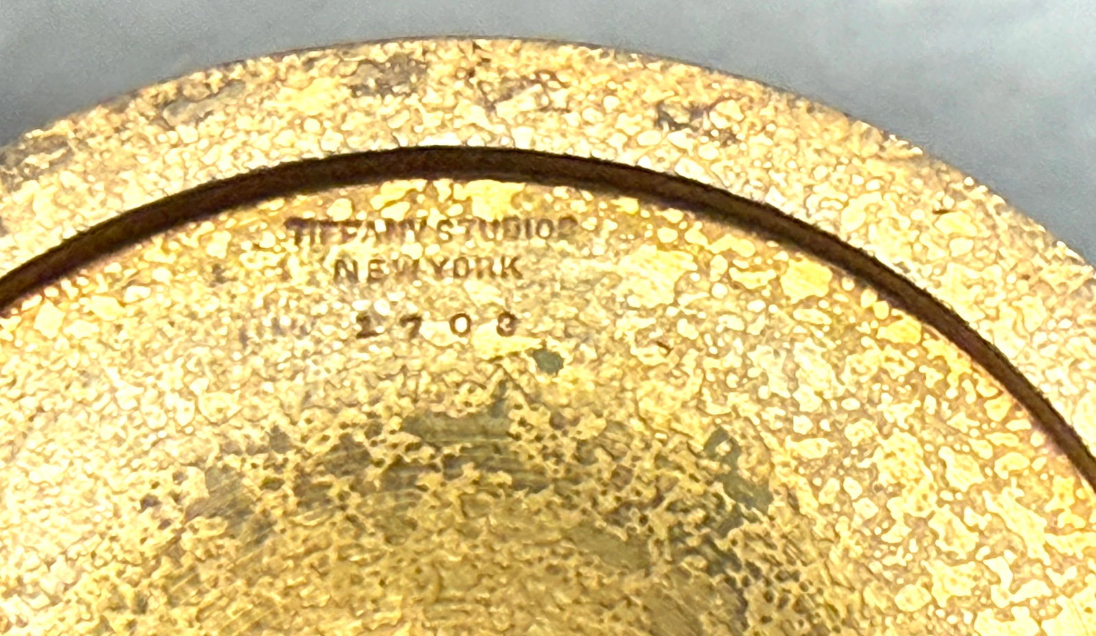 Tiffany Bronze Compote - 3