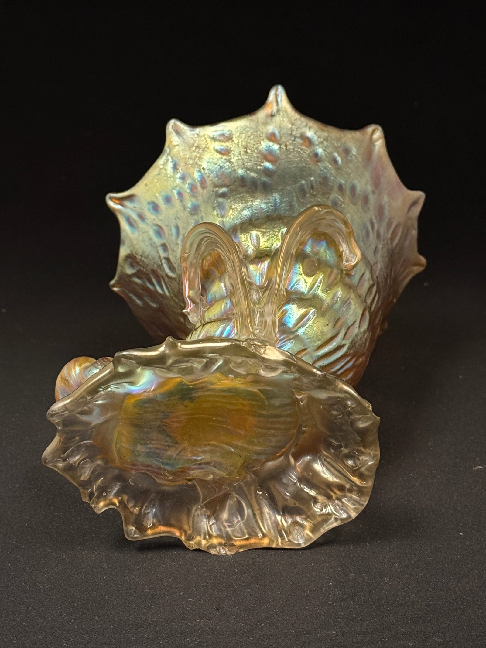 Loetz Diaspora Shell Vase - 3
