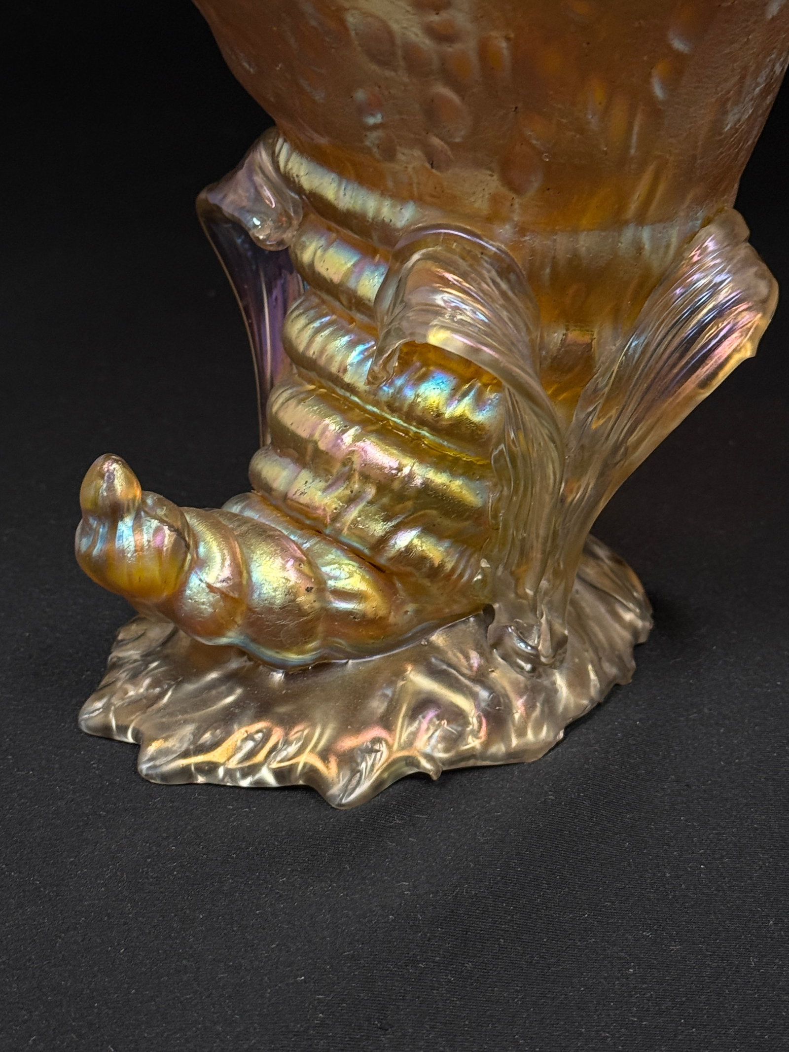 Loetz Diaspora Shell Vase - 4