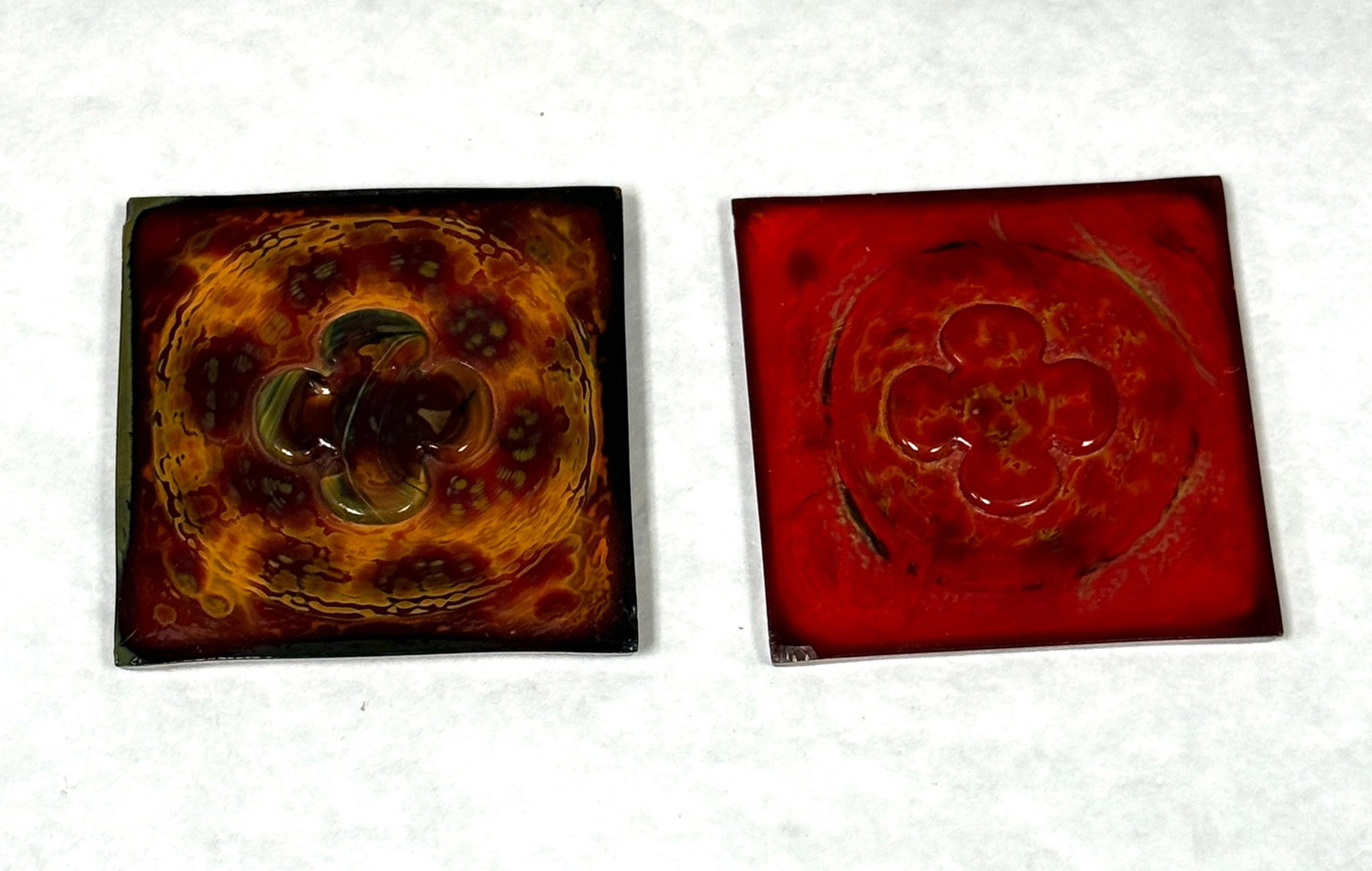 2 Variegated Tiffany Tiles (1 of 2)