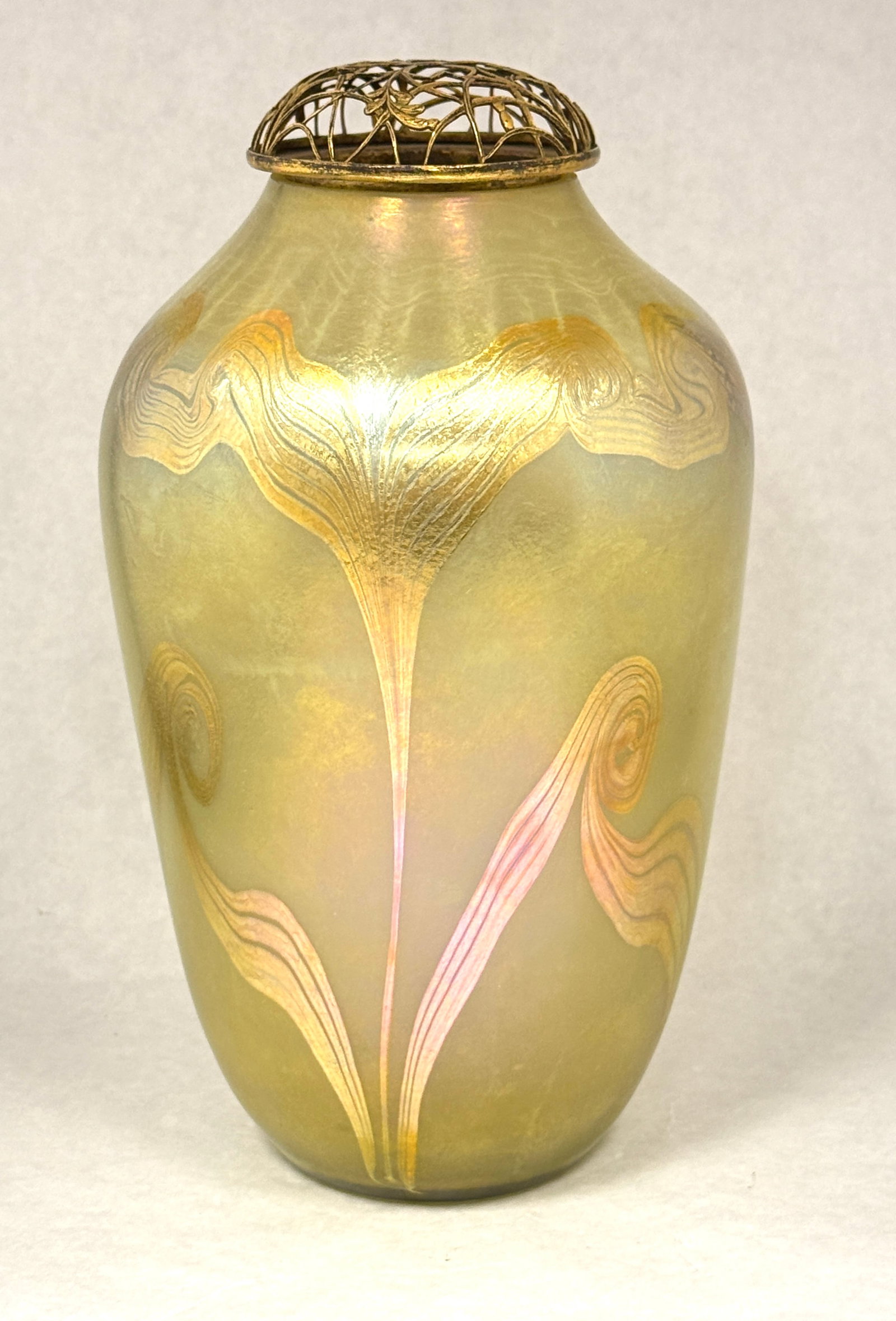 Tiffany Favrile Glass Vase (1 of 4)