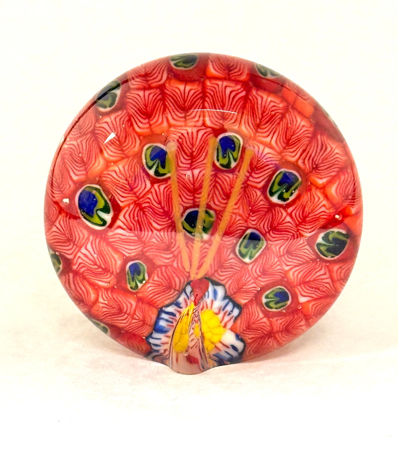 Unique Peacock Paperweight - 2
