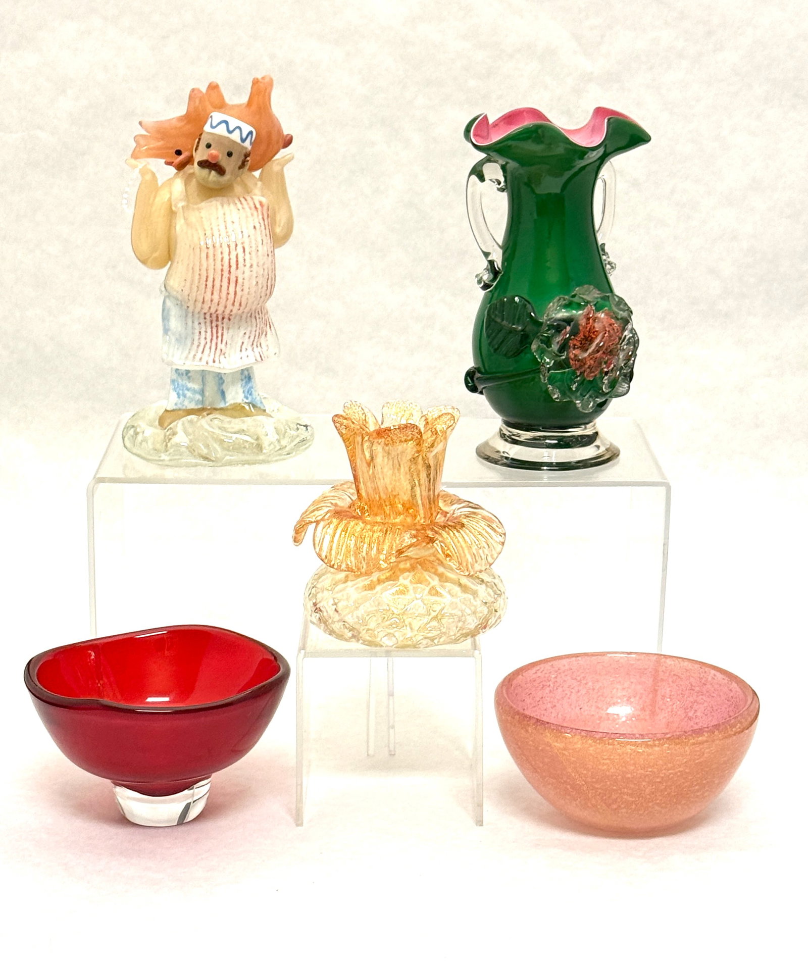 5 Murano Glass Items (1 of 5)