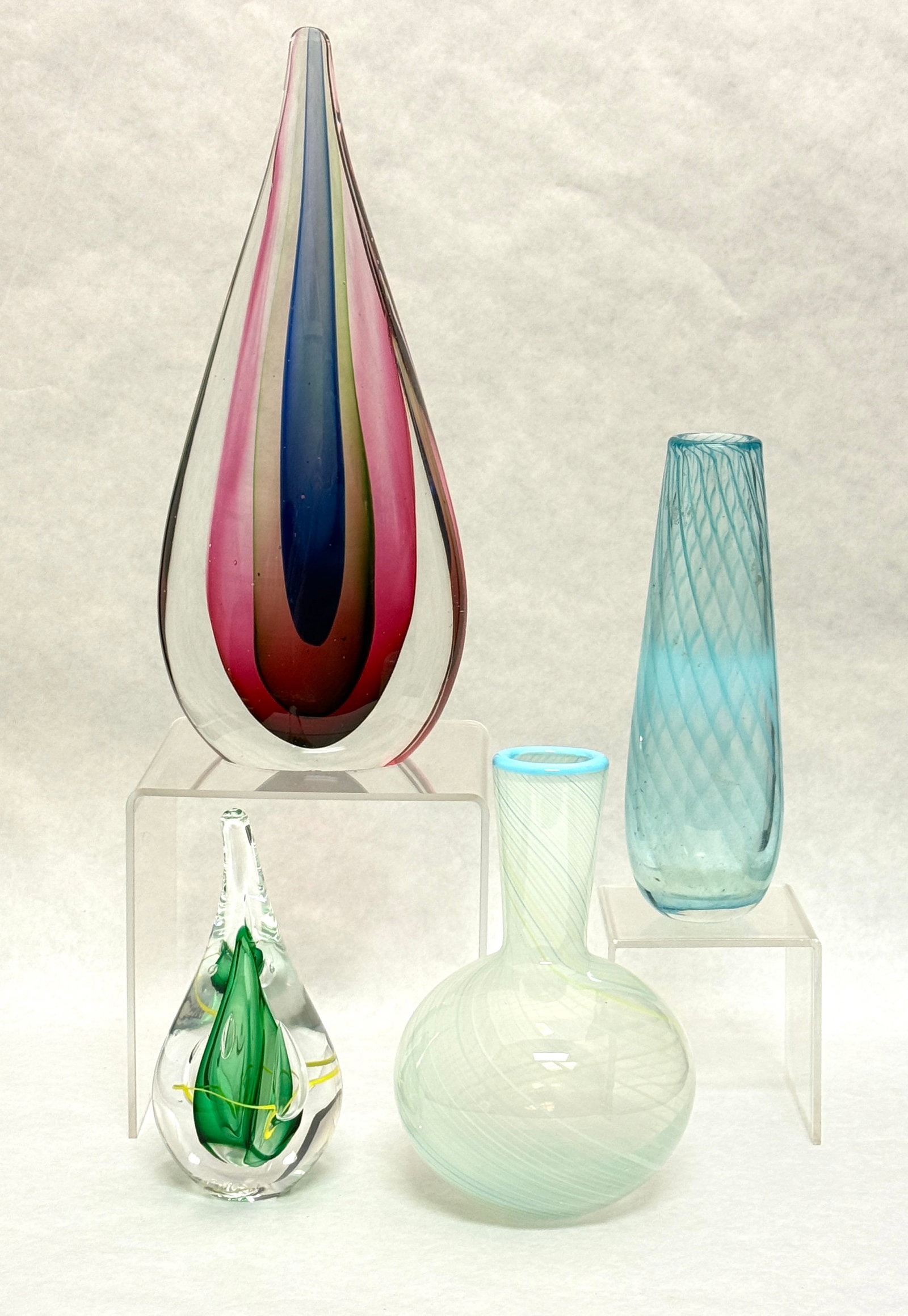 4 European Art Glass Items (1 of 5)