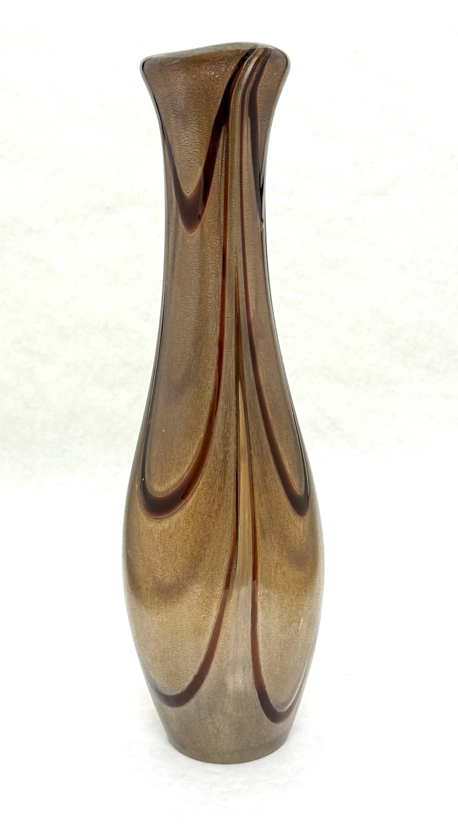 3 Tall Threaded Vases - 5