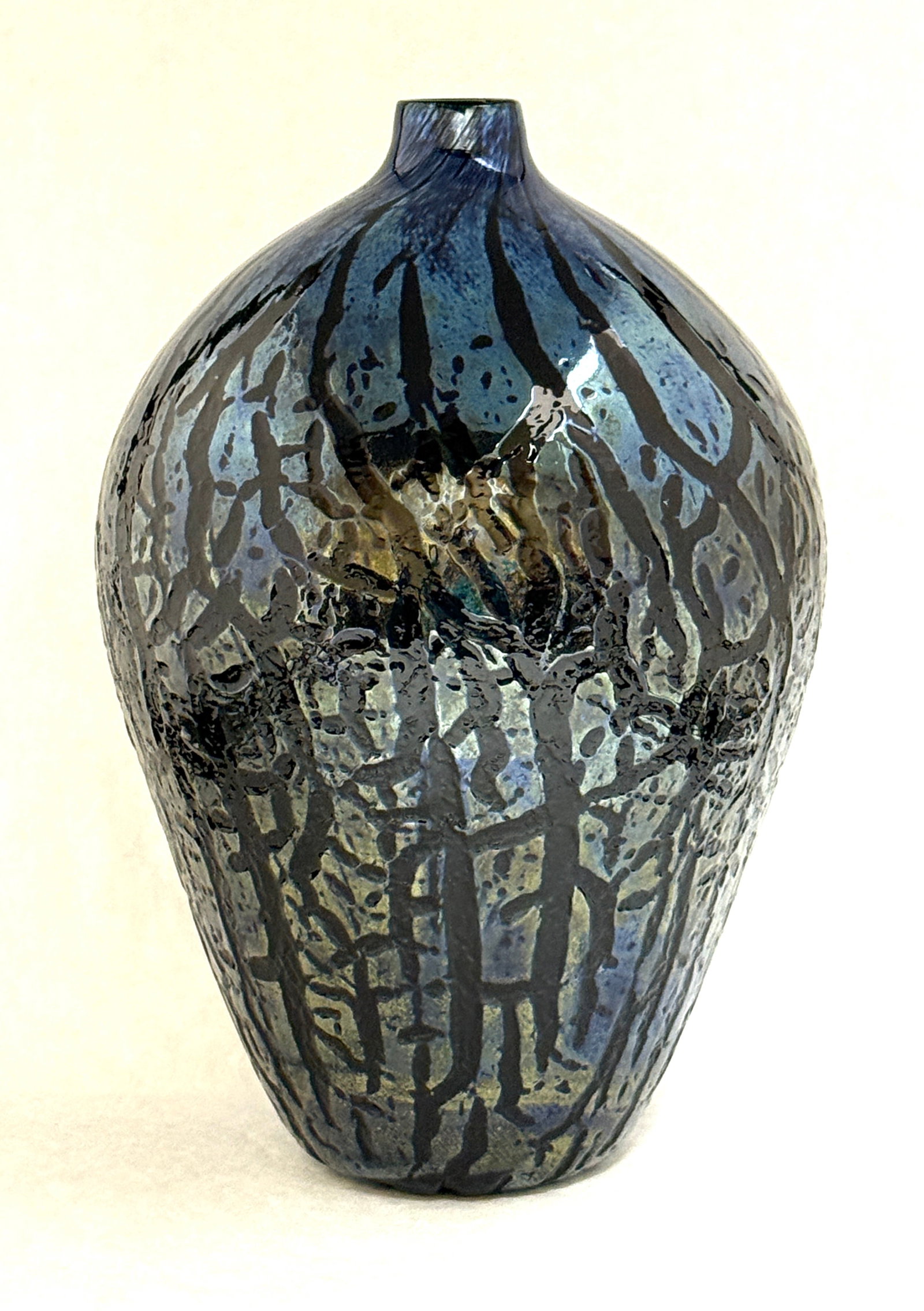 Contemporary Crackle Vase (1 of 3)