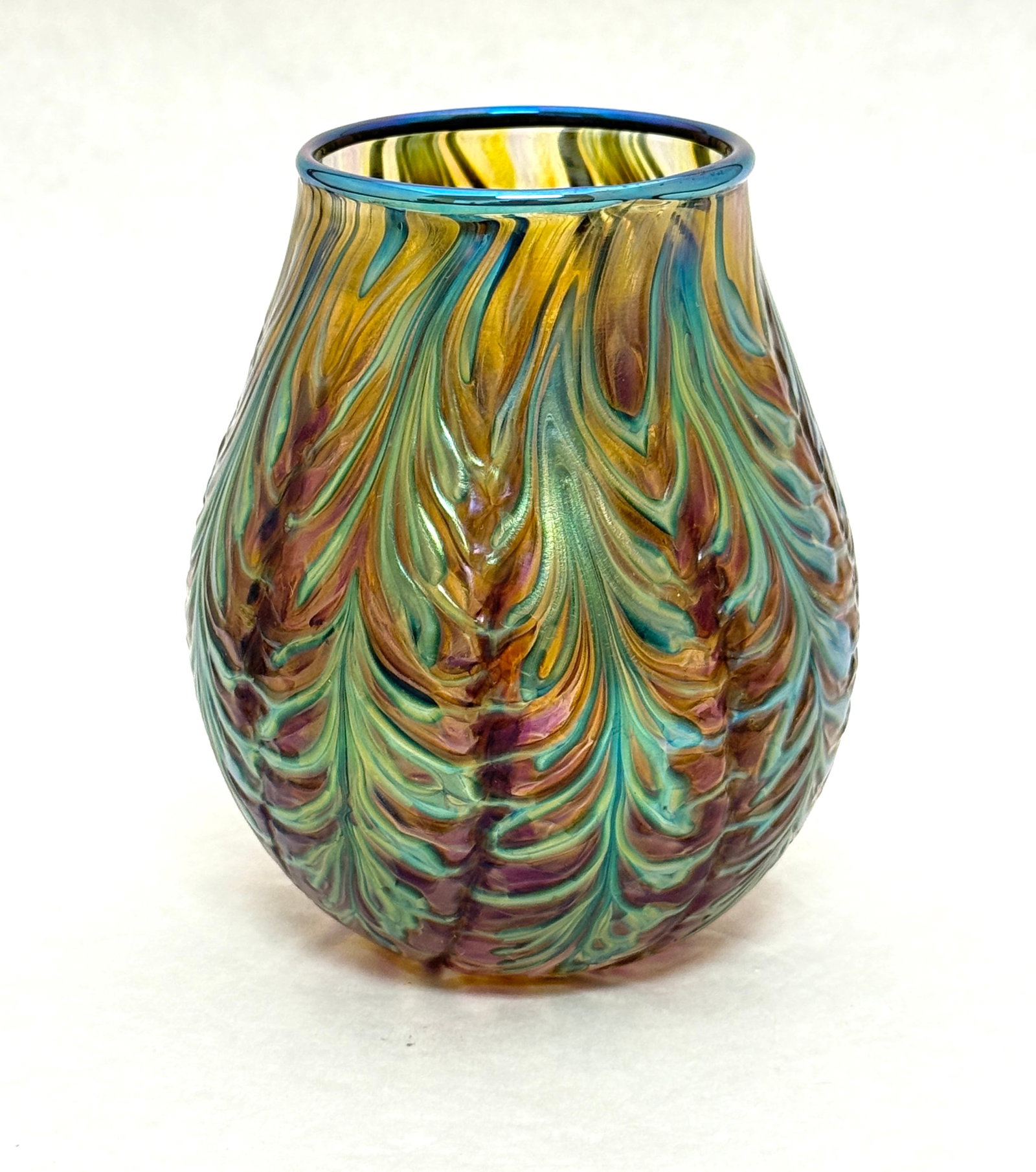 Jeremiah Lotton Wisteria Vase (1 of 3)