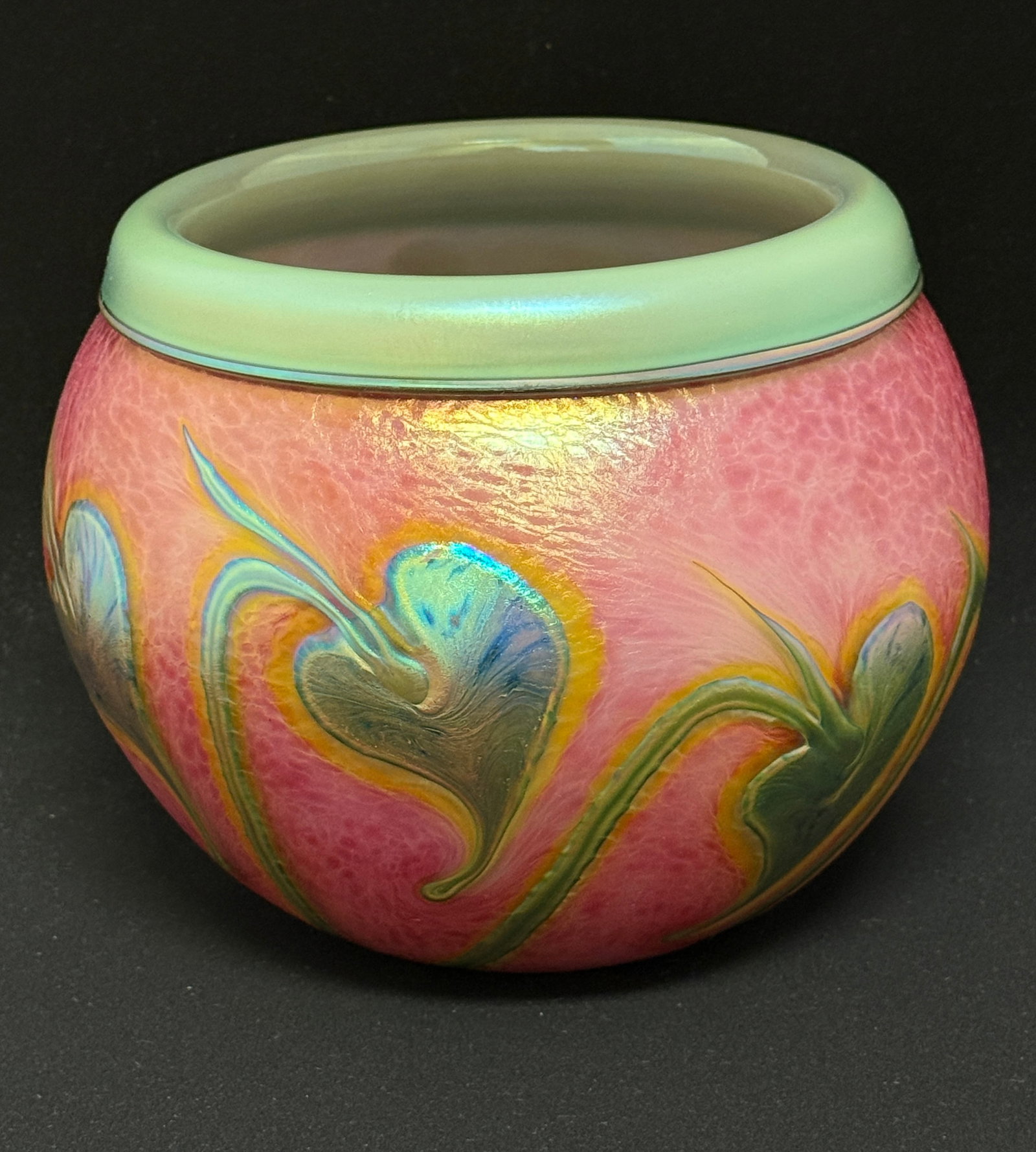 Charles Lotton Pink Glass Vase (1 of 4)