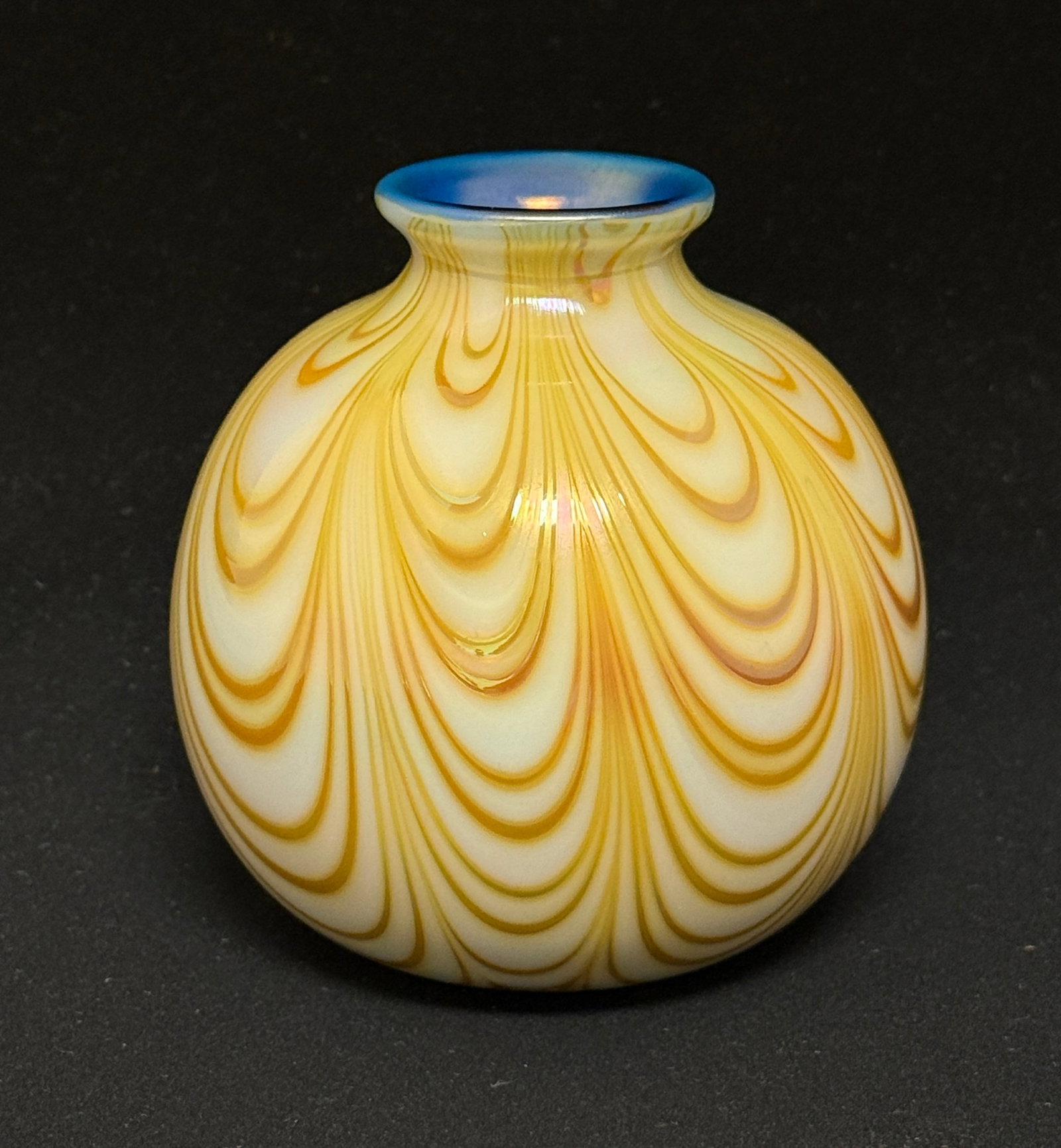 Early Charles Lotton Glass Vase (1 of 3)