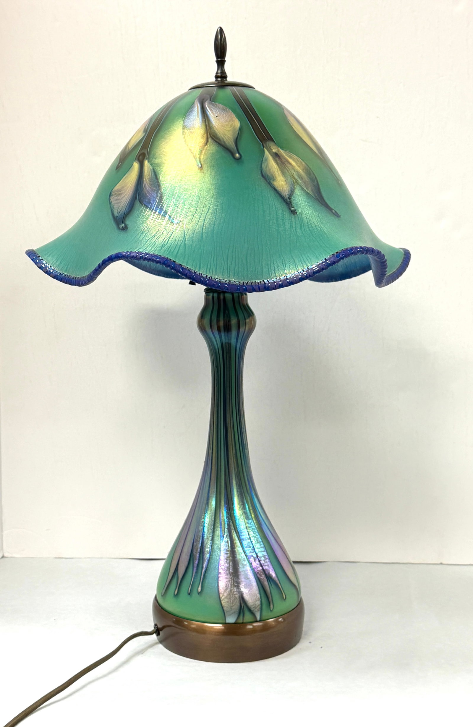 Charles Lotton Green Lamp (1 of 7)