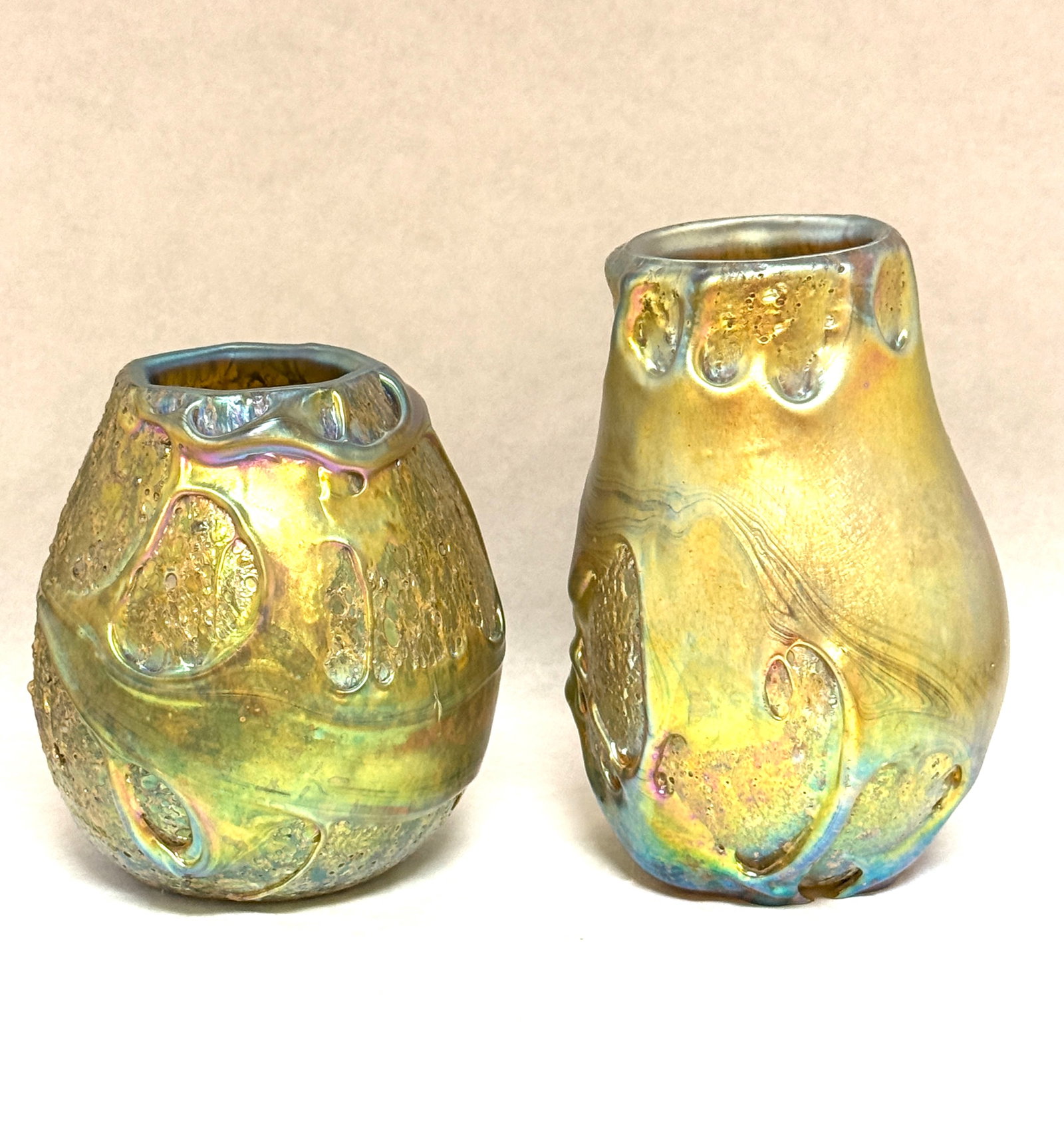 2 Lava Art Glass Vases (1 of 4)