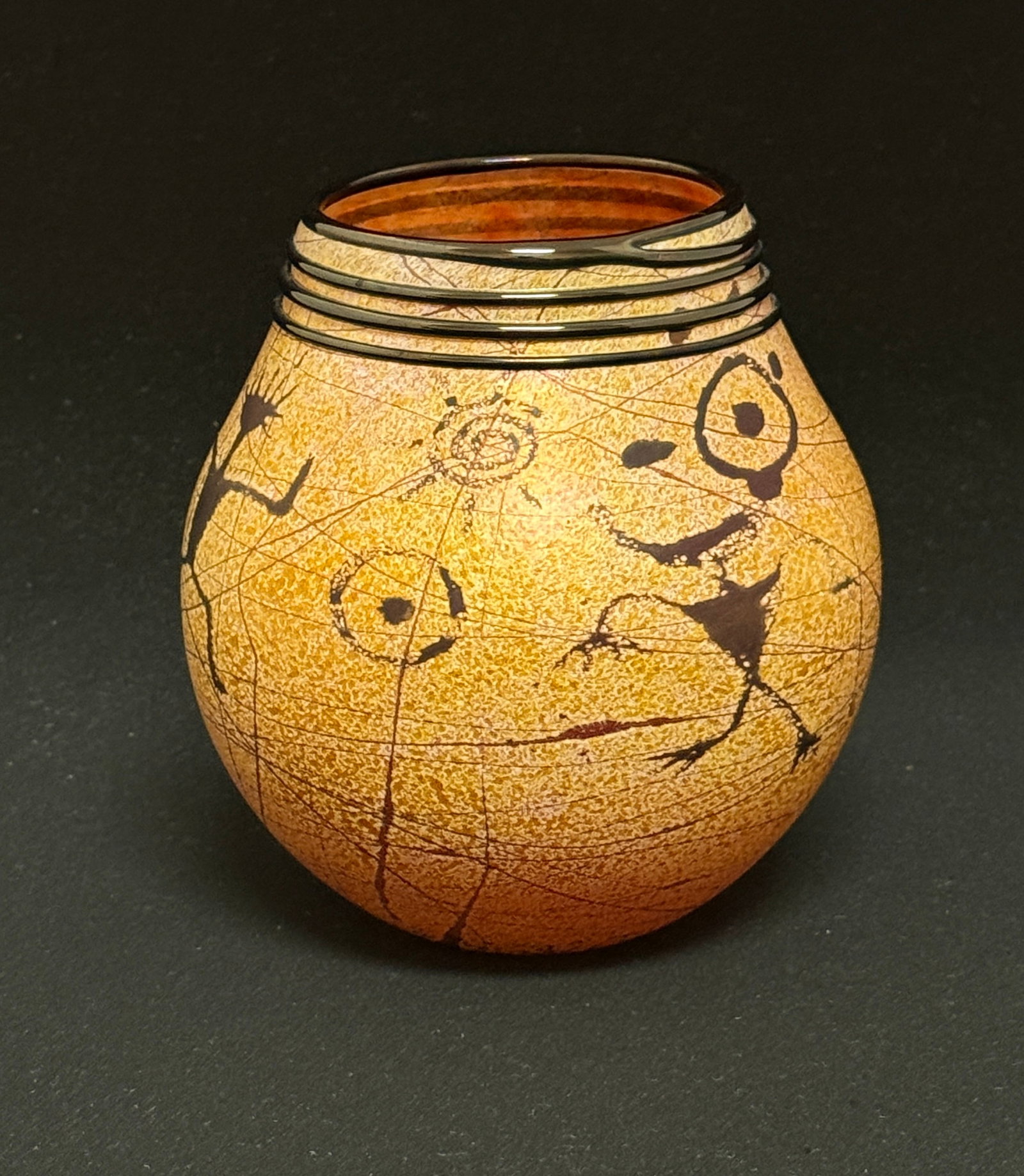Rick Satava Petroglyph Vase (1 of 4)