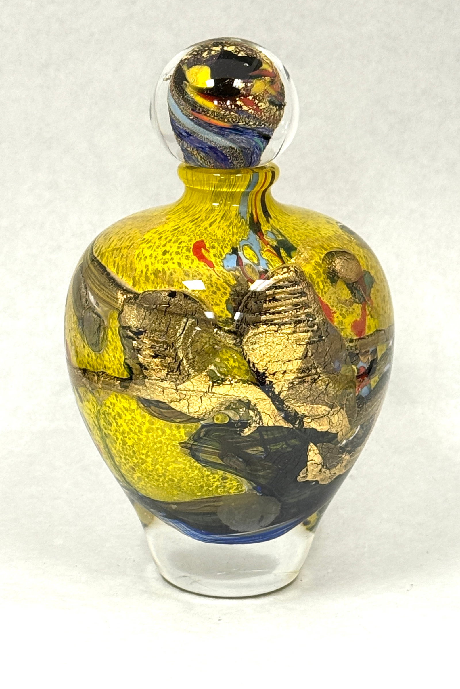 Navarro Art Glass Perfume Bottle (1 of 3)