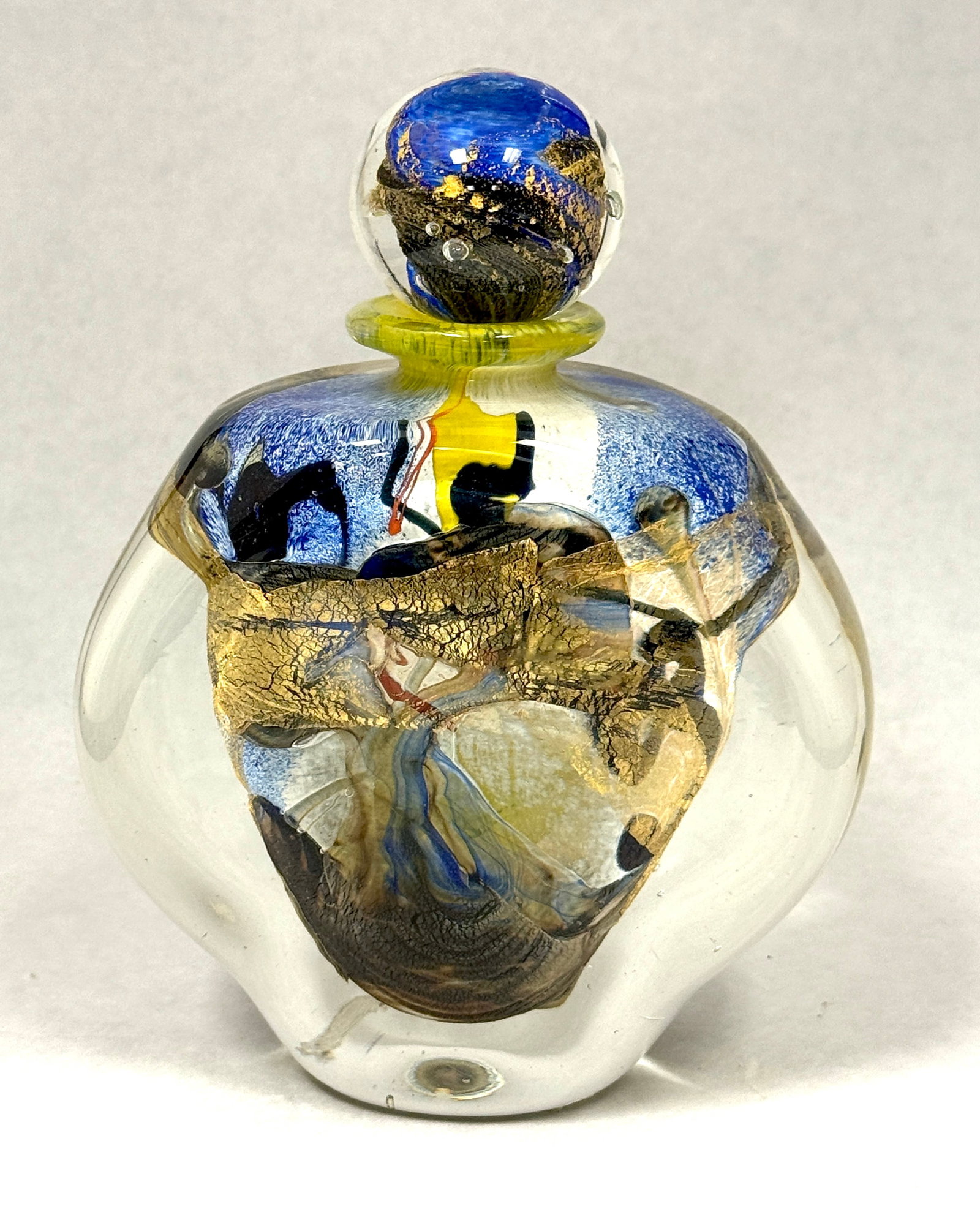 Navarro Art Glass Perfume Bottle (1 of 3)