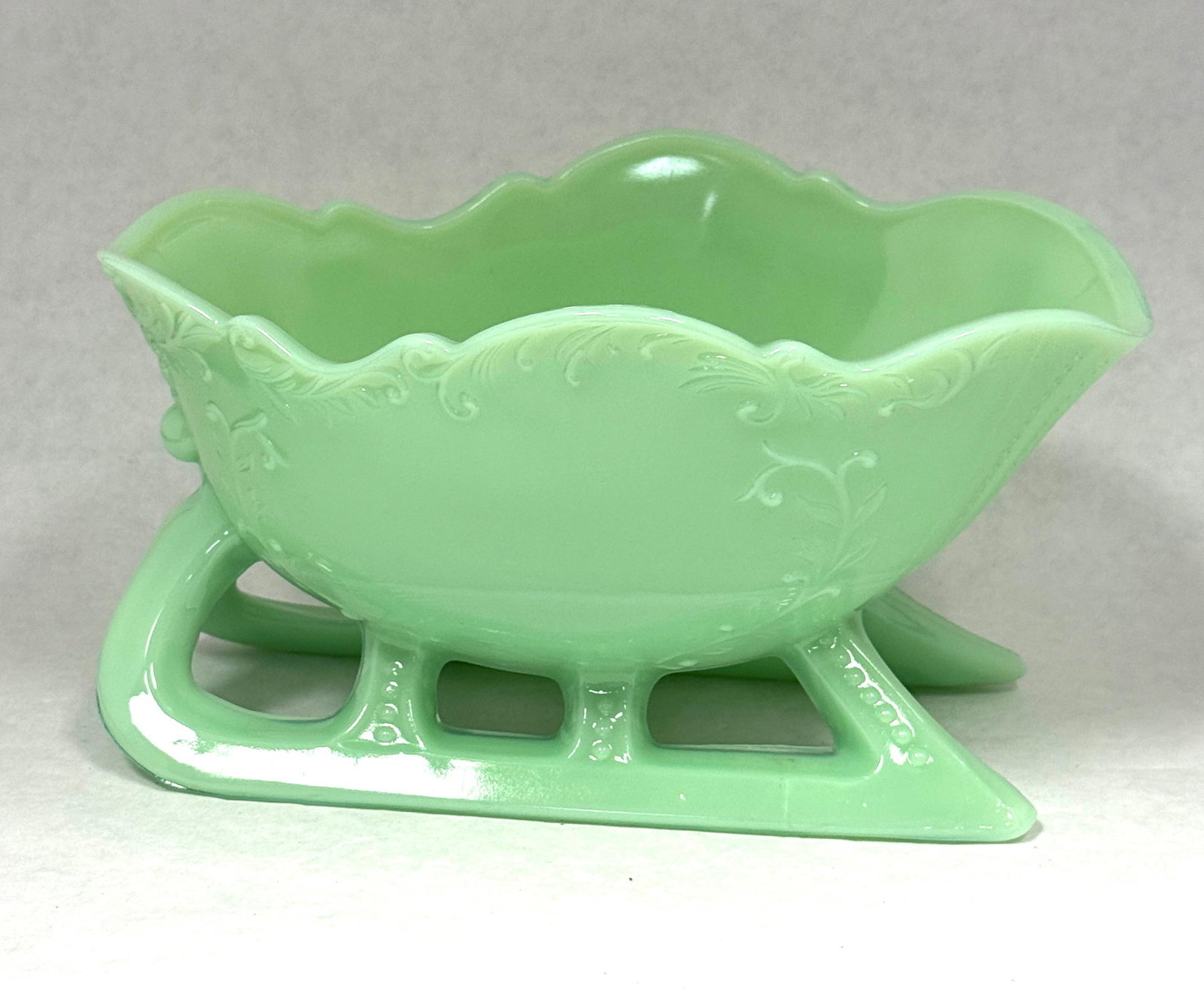 Jadeite Sleigh Dish - 2