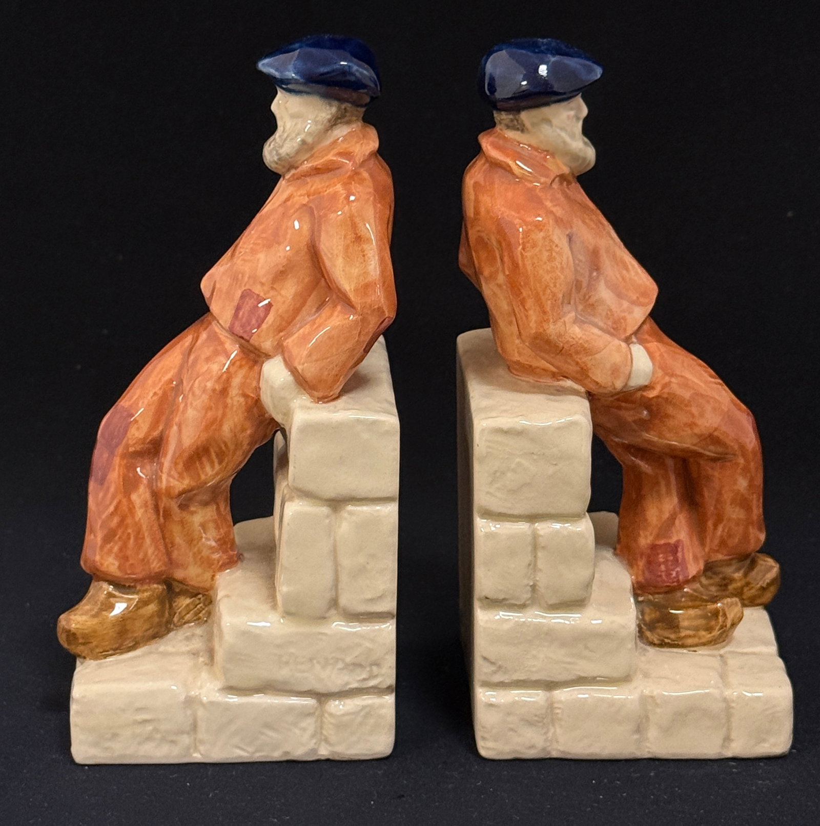 Pair HB Quimper Bookends - 2