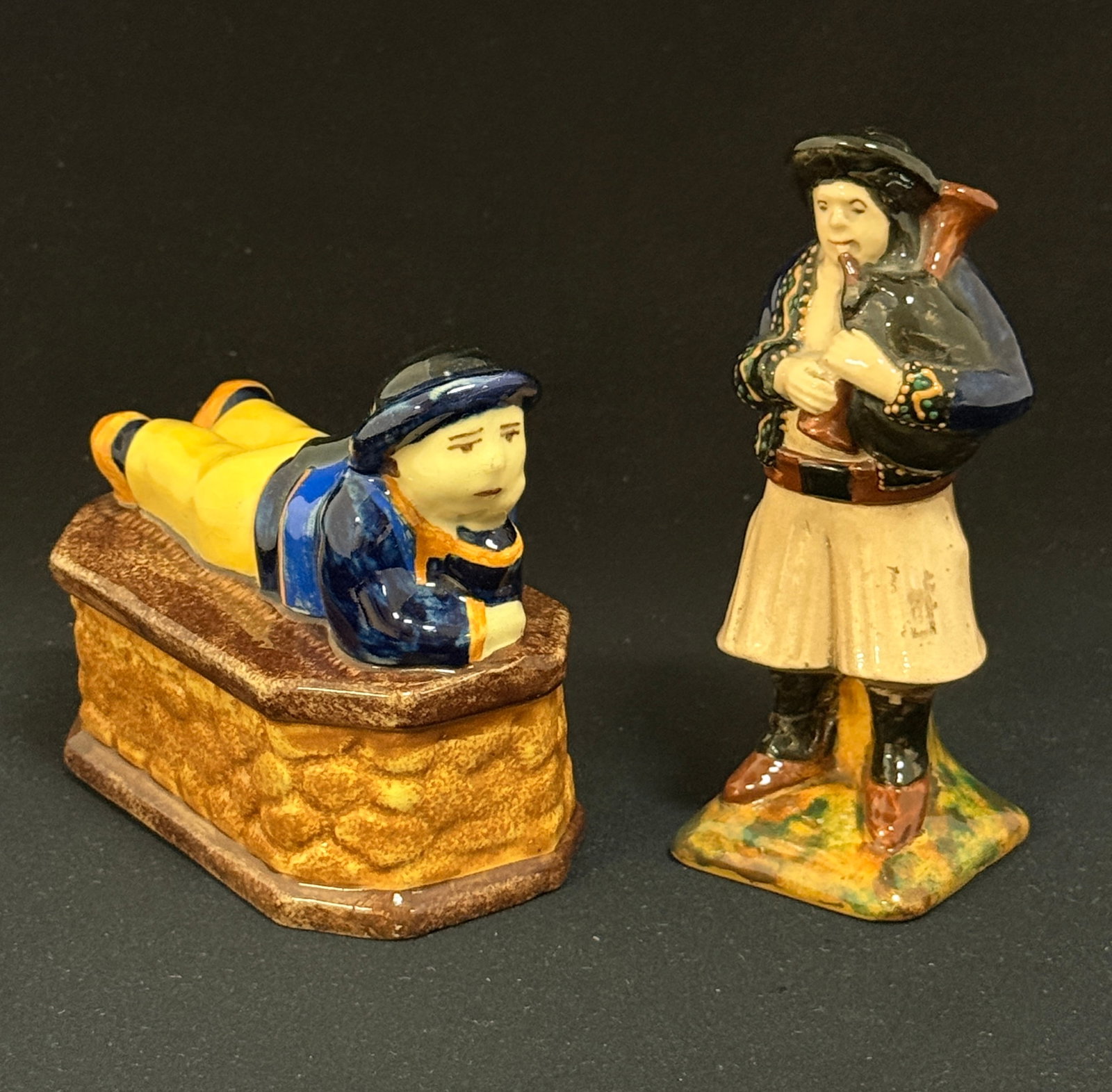 2 Quimper Breton Figurals (1 of 5)